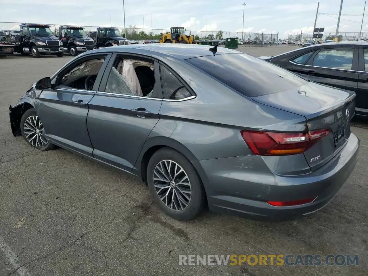 2 Photograph of a damaged car 3VWCB7BU9KM176610 VOLKSWAGEN JETTA 2019