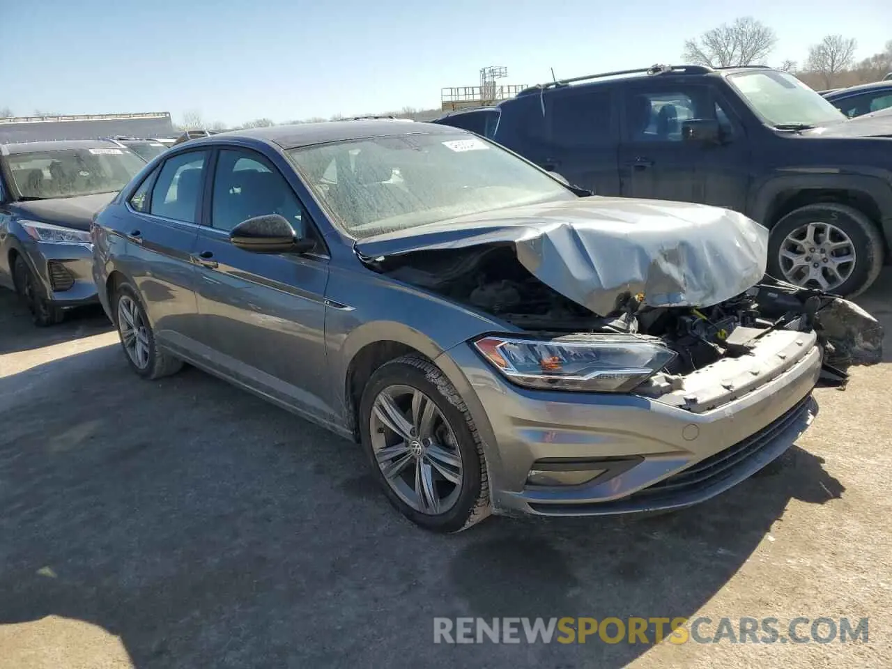 4 Фотография поврежденного автомобиля 3VWCB7BU9KM272964 VOLKSWAGEN JETTA 2019