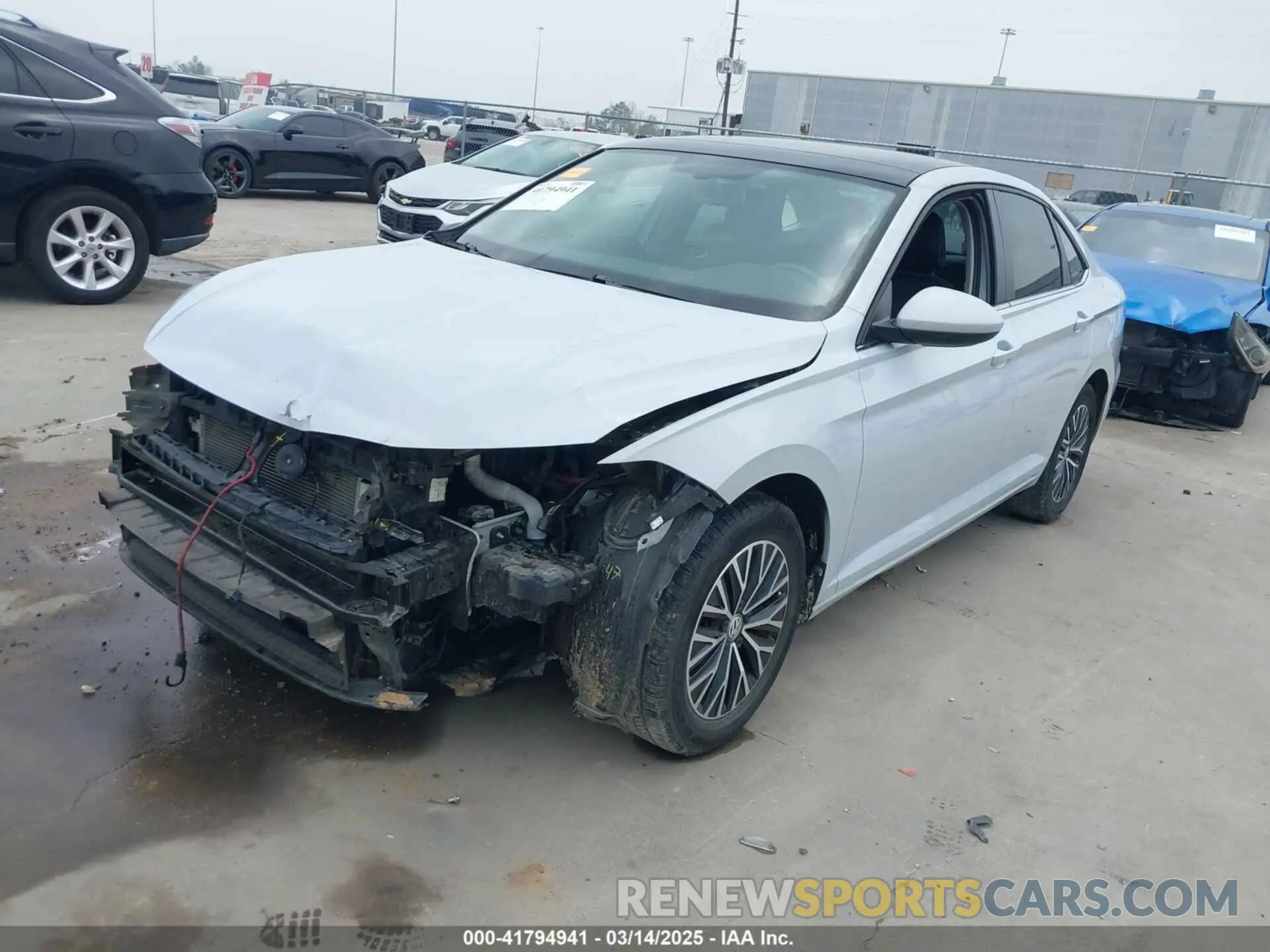 2 Фотография поврежденного автомобиля 3VWCB7BUXKM141770 VOLKSWAGEN JETTA 2019