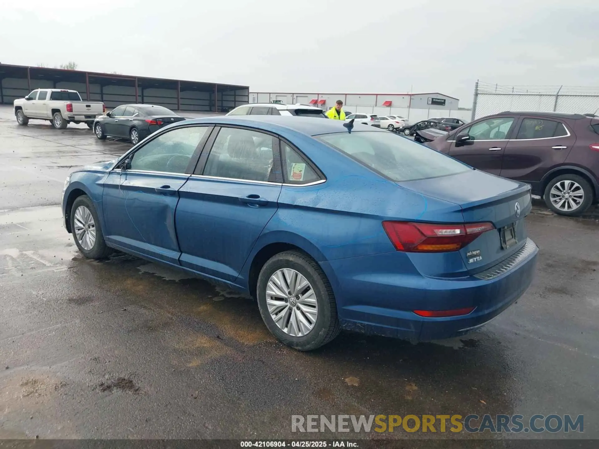 3 Фотография поврежденного автомобиля 3VWCB7BUXKM180195 VOLKSWAGEN JETTA 2019