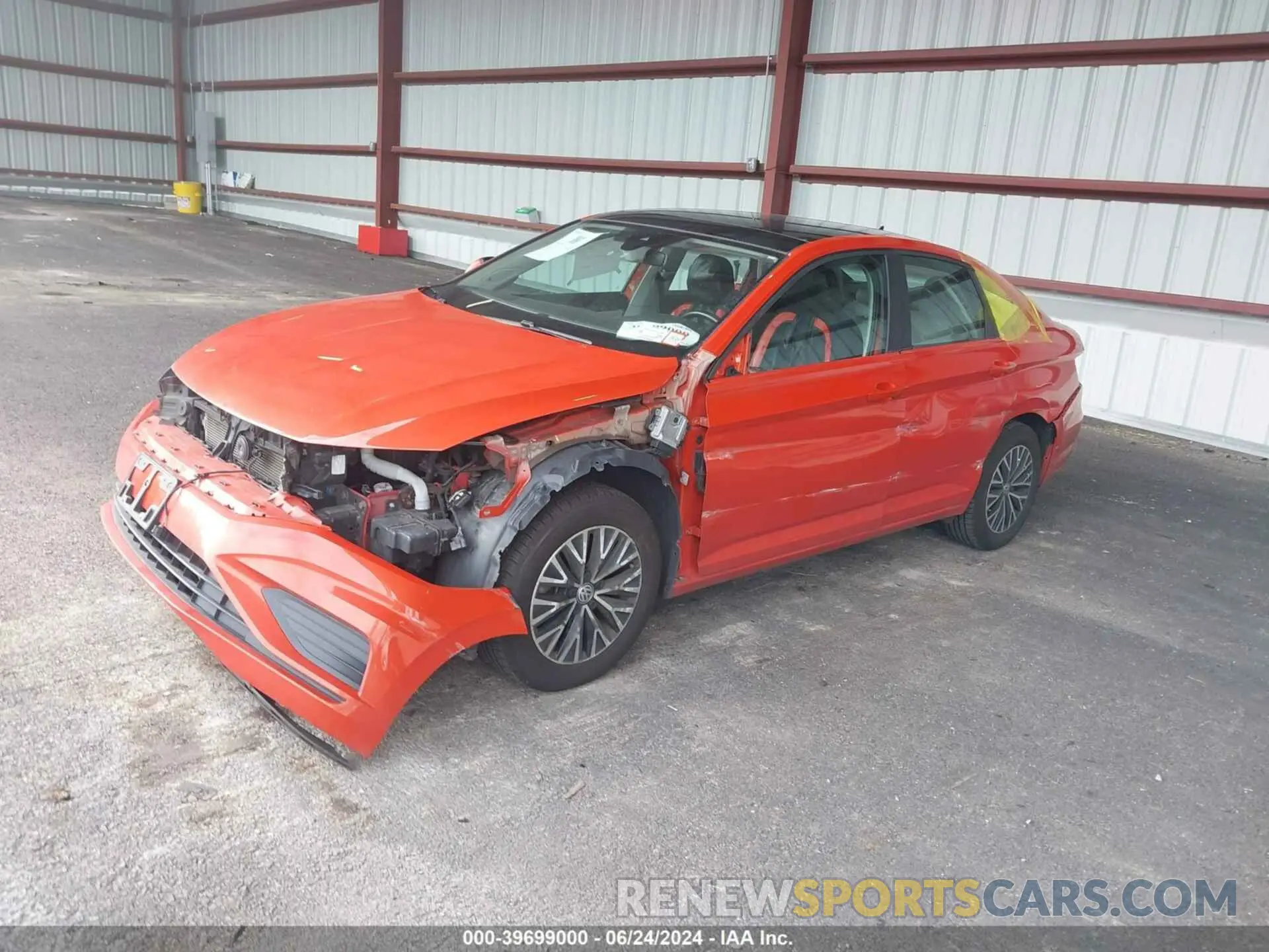 2 Фотография поврежденного автомобиля 3VWE57BU0KM070627 VOLKSWAGEN JETTA 2019