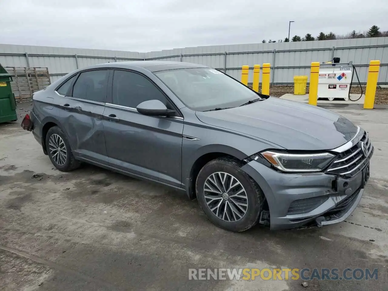 4 Photograph of a damaged car 3VWE57BU1KM085752 VOLKSWAGEN JETTA 2019