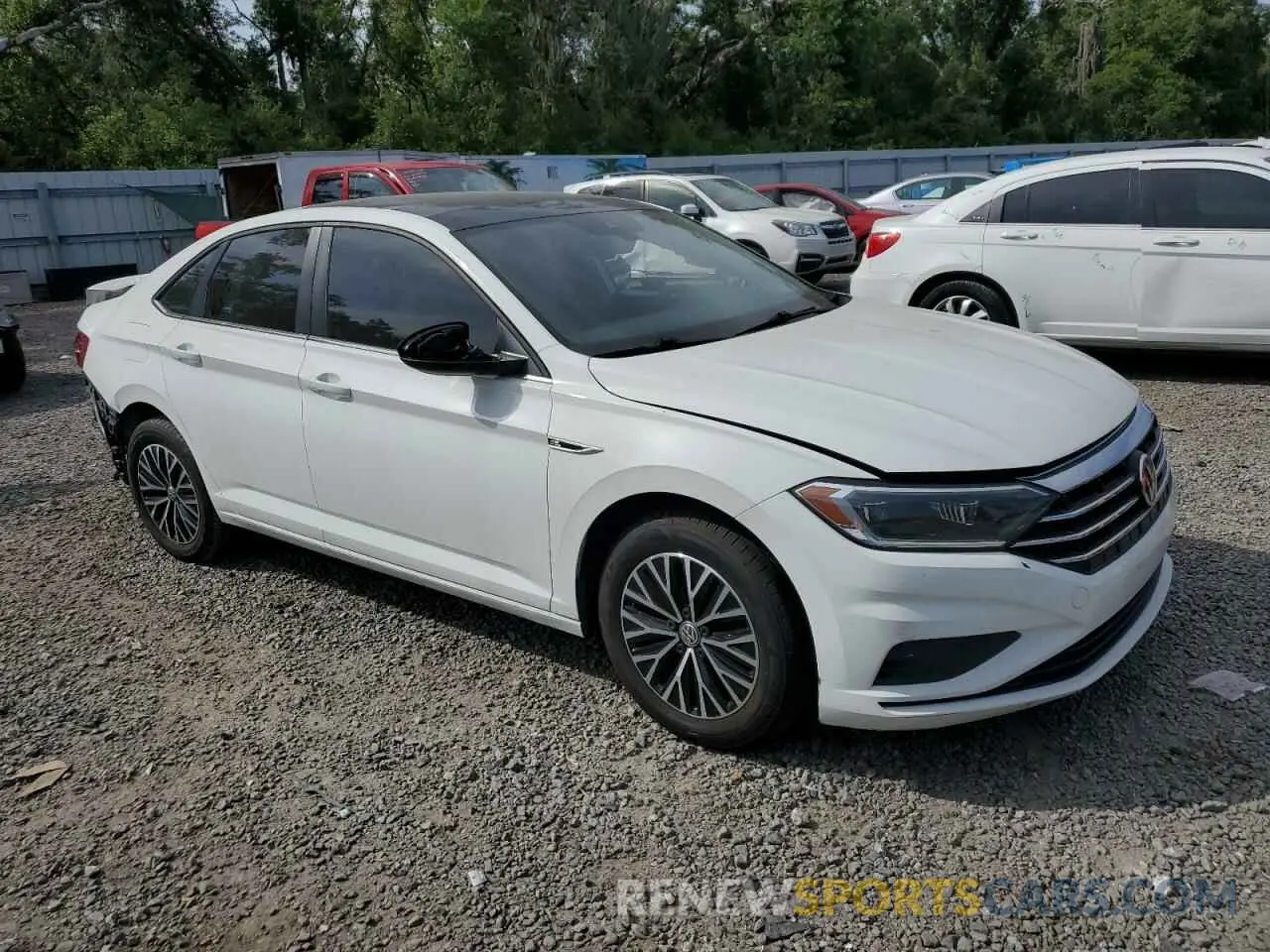 4 Photograph of a damaged car 3VWE57BU2KM084867 VOLKSWAGEN JETTA 2019