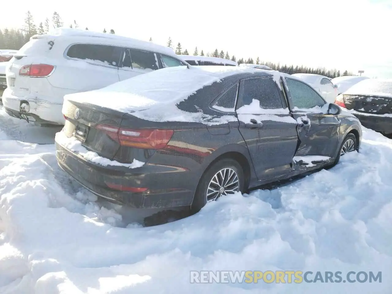3 Photograph of a damaged car 3VWE57BU2KM098123 VOLKSWAGEN JETTA 2019