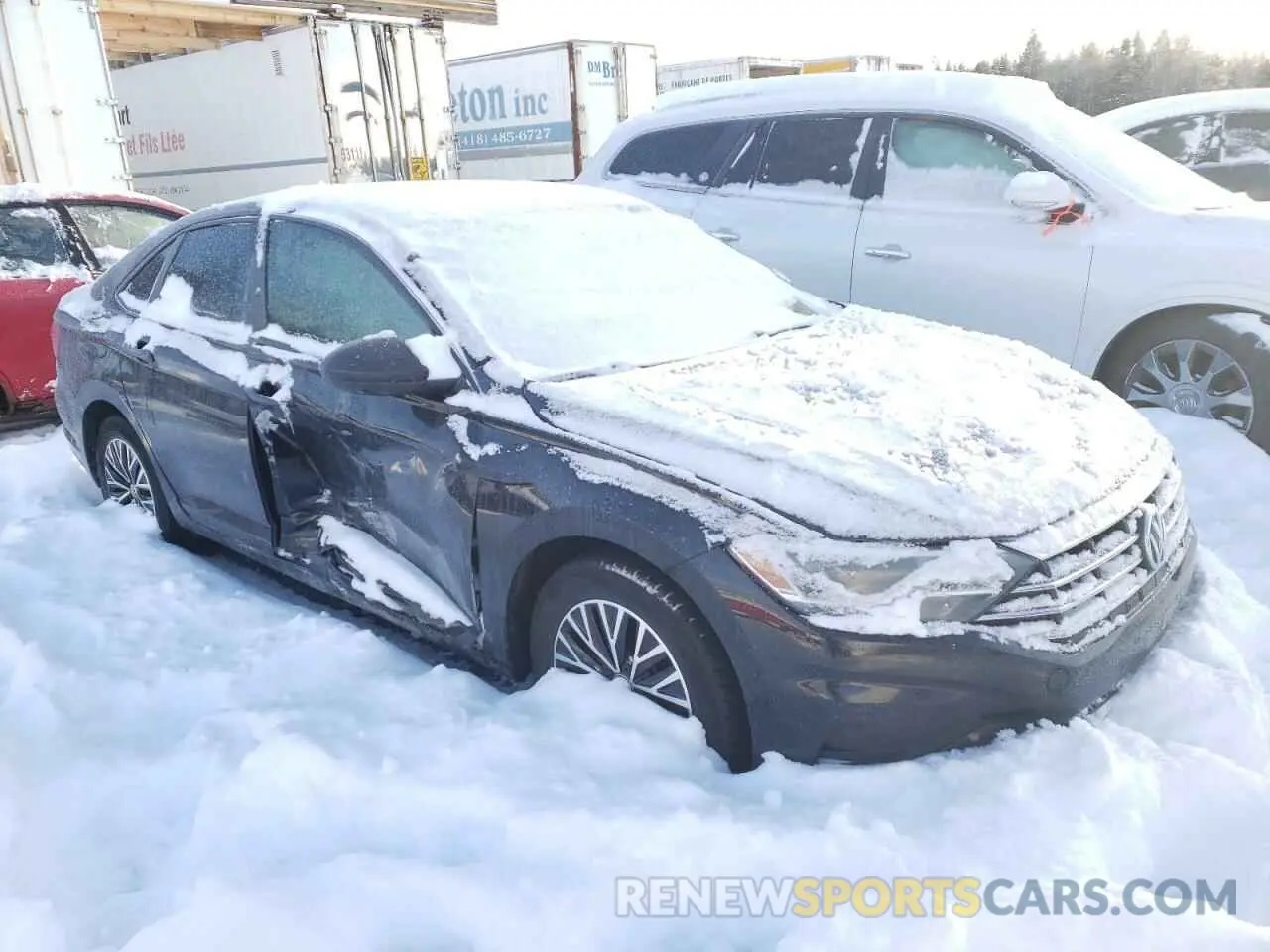 4 Photograph of a damaged car 3VWE57BU2KM098123 VOLKSWAGEN JETTA 2019