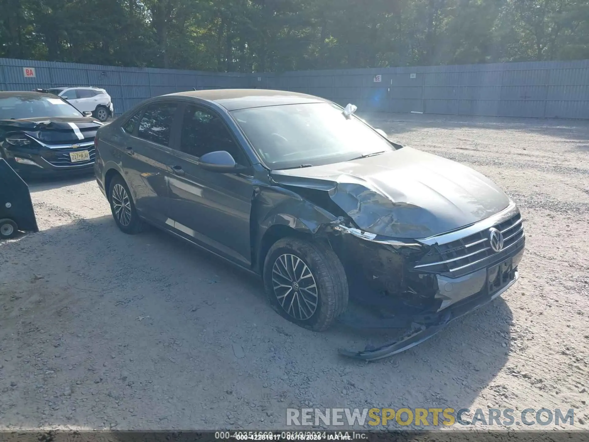 1 Photograph of a damaged car 3VWE57BU2KM110724 VOLKSWAGEN JETTA 2019