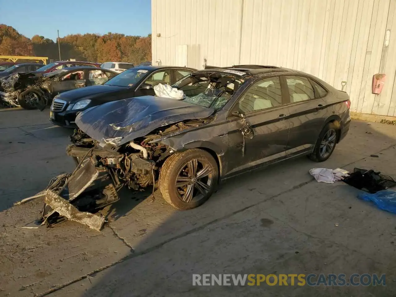 1 Фотография поврежденного автомобиля 3VWE57BU3KM011572 VOLKSWAGEN JETTA 2019