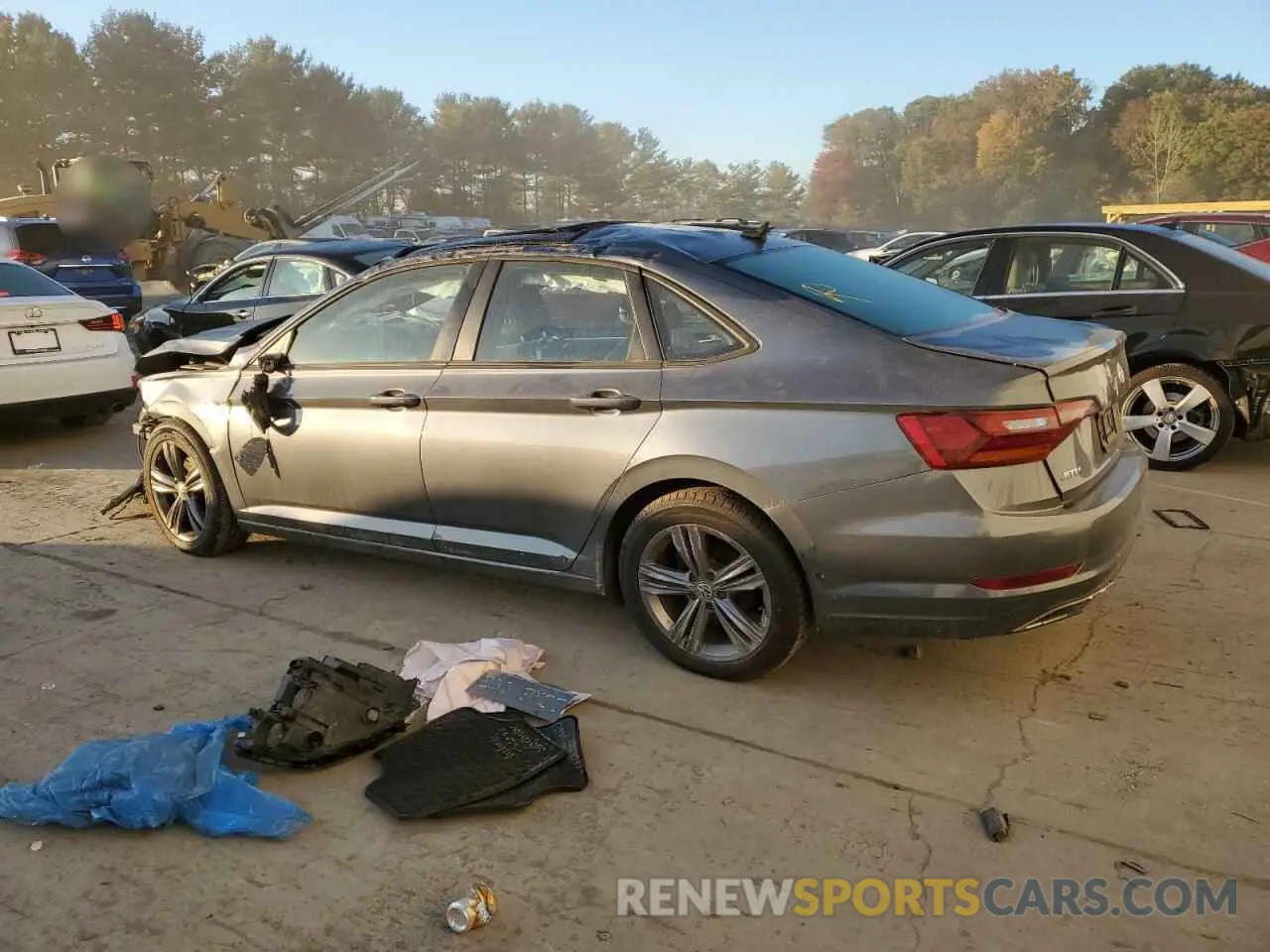 2 Фотография поврежденного автомобиля 3VWE57BU3KM011572 VOLKSWAGEN JETTA 2019