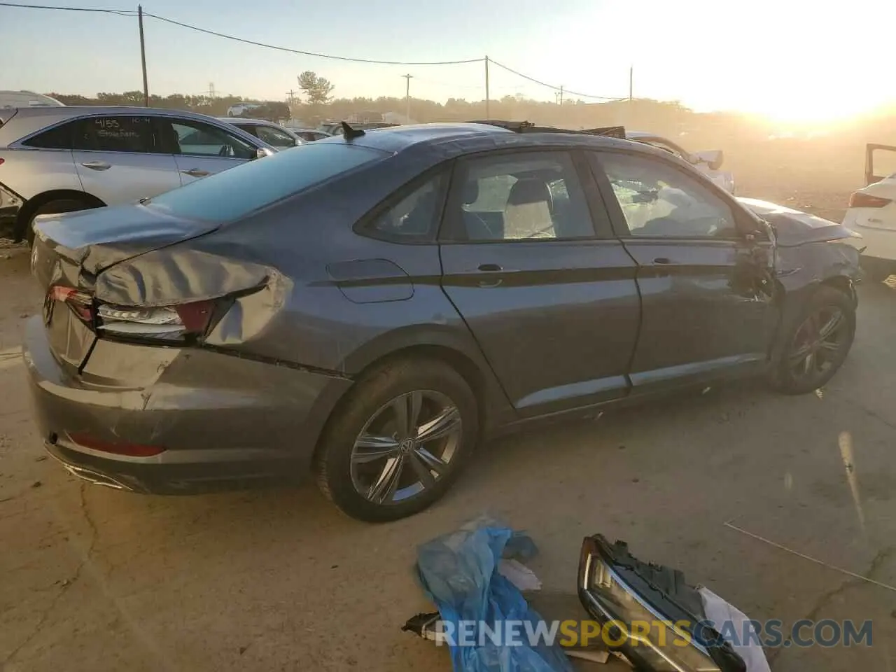 3 Фотография поврежденного автомобиля 3VWE57BU3KM011572 VOLKSWAGEN JETTA 2019