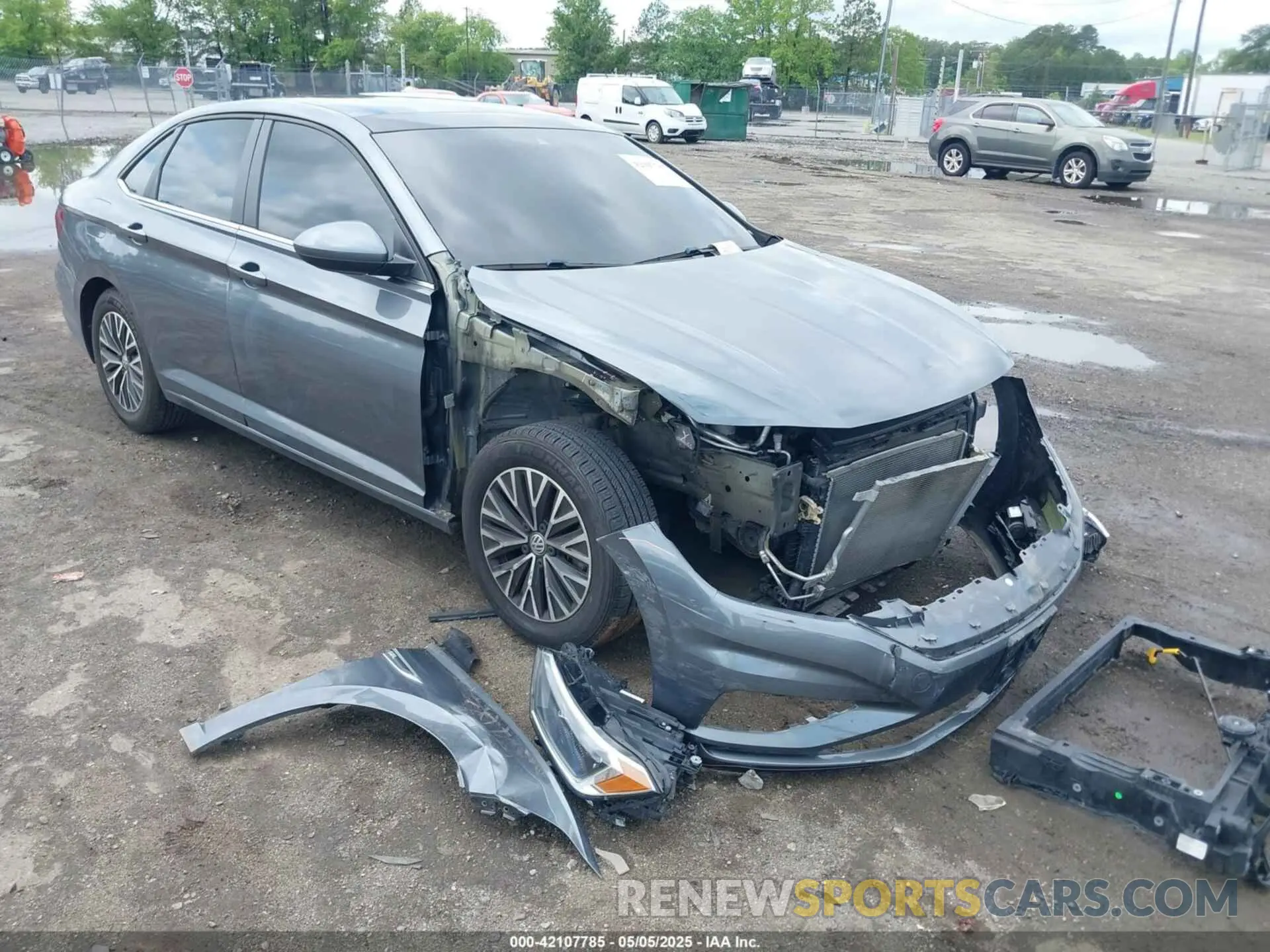 6 Photograph of a damaged car 3VWE57BU3KM062523 VOLKSWAGEN JETTA 2019