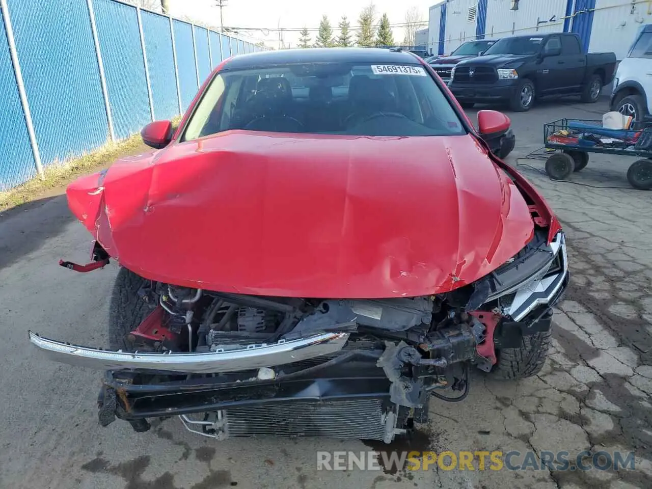 5 Photograph of a damaged car 3VWE57BU5KM194084 VOLKSWAGEN JETTA 2019