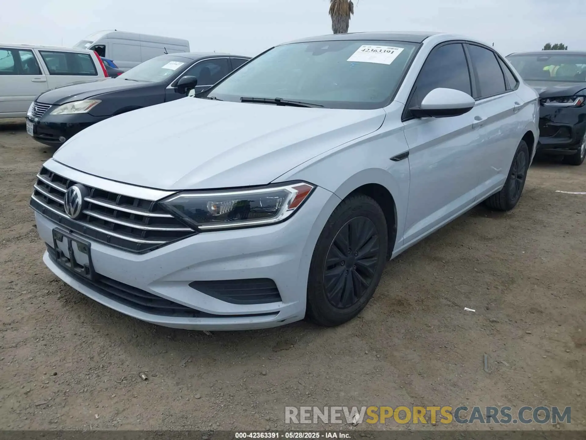 2 Photograph of a damaged car 3VWE57BU7KM052772 VOLKSWAGEN JETTA 2019