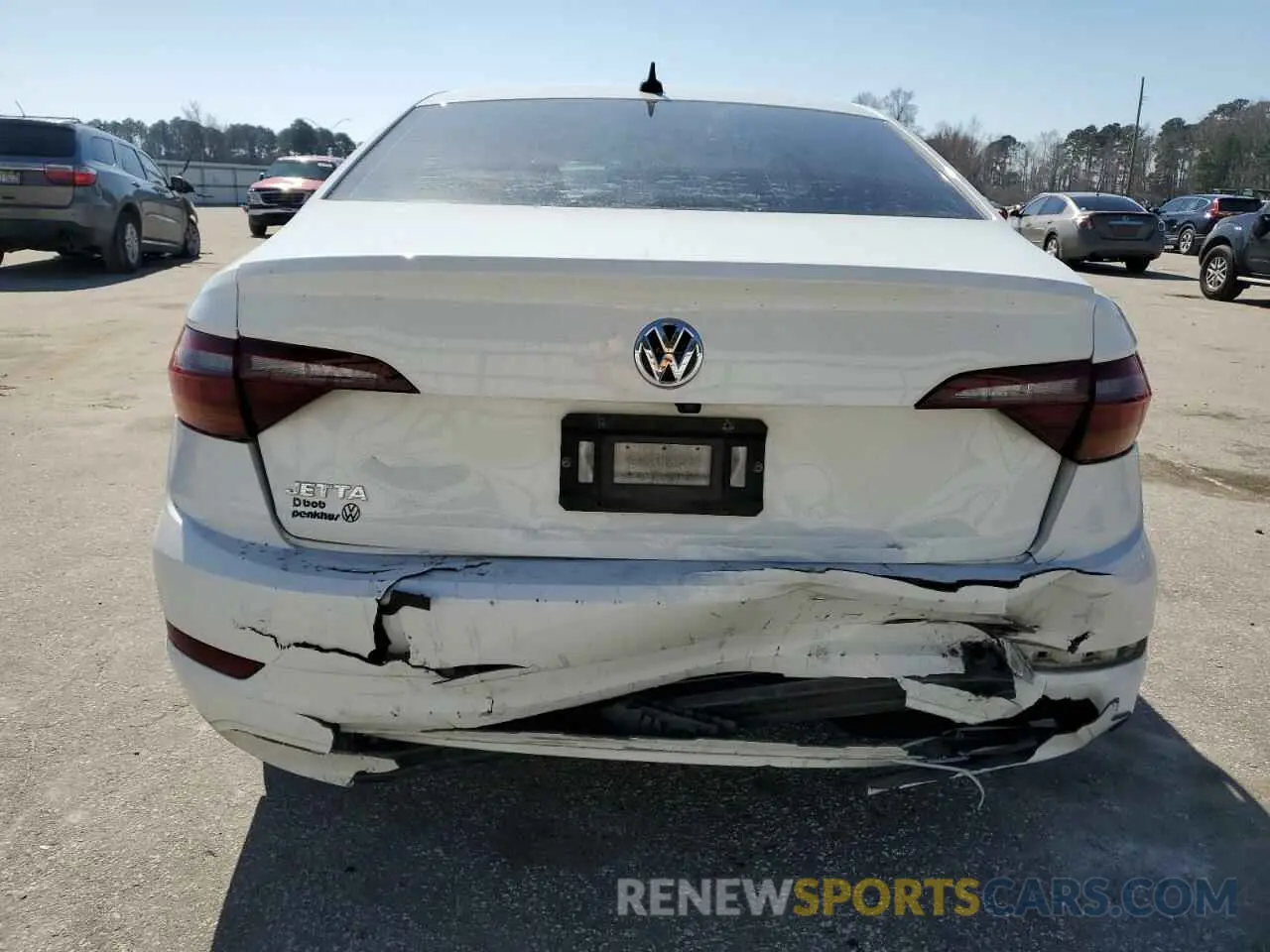 6 Photograph of a damaged car 3VWE57BU8KM274690 VOLKSWAGEN JETTA 2019