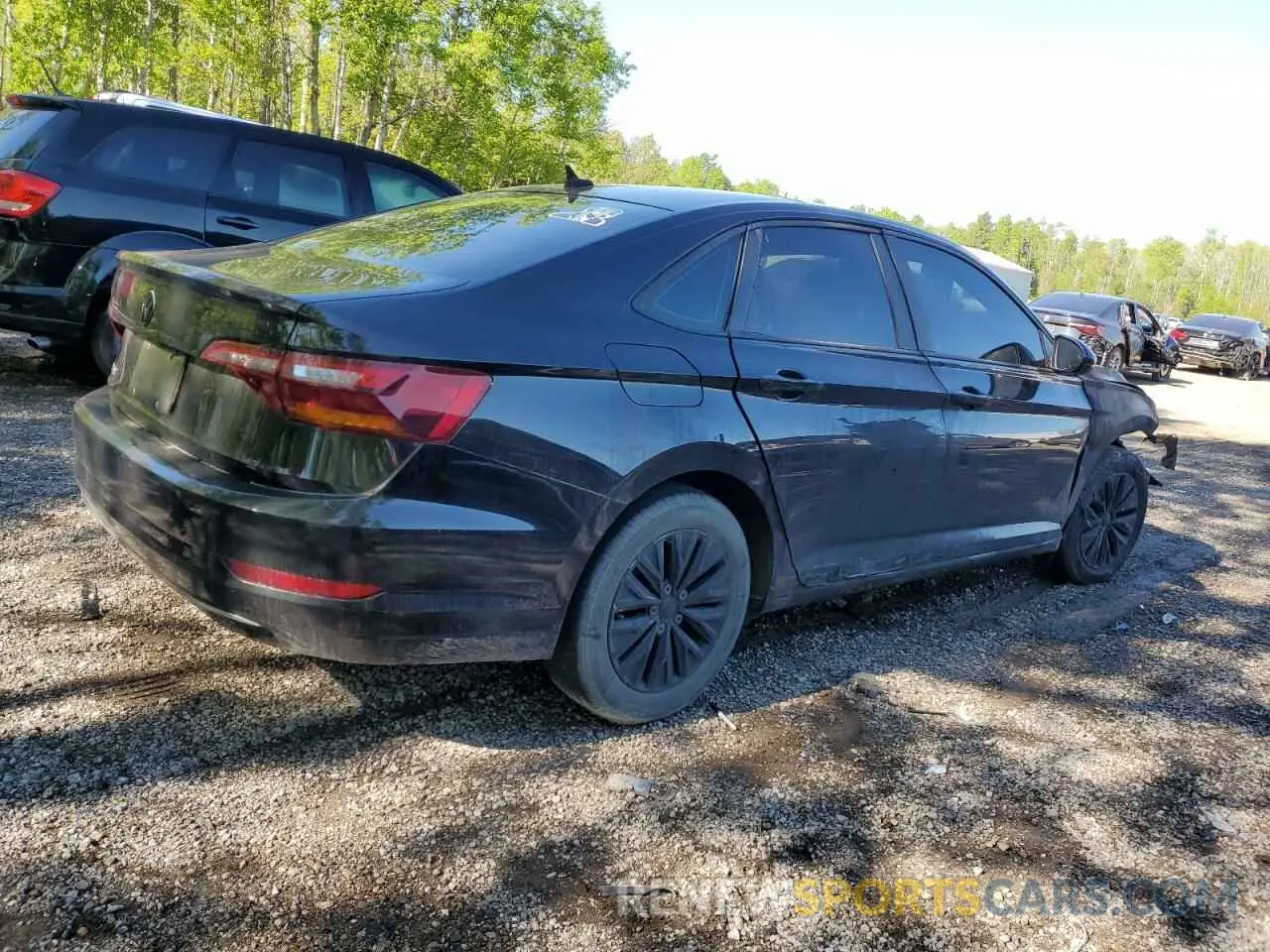 3 Photograph of a damaged car 3VWE57BU9KM041272 VOLKSWAGEN JETTA 2019