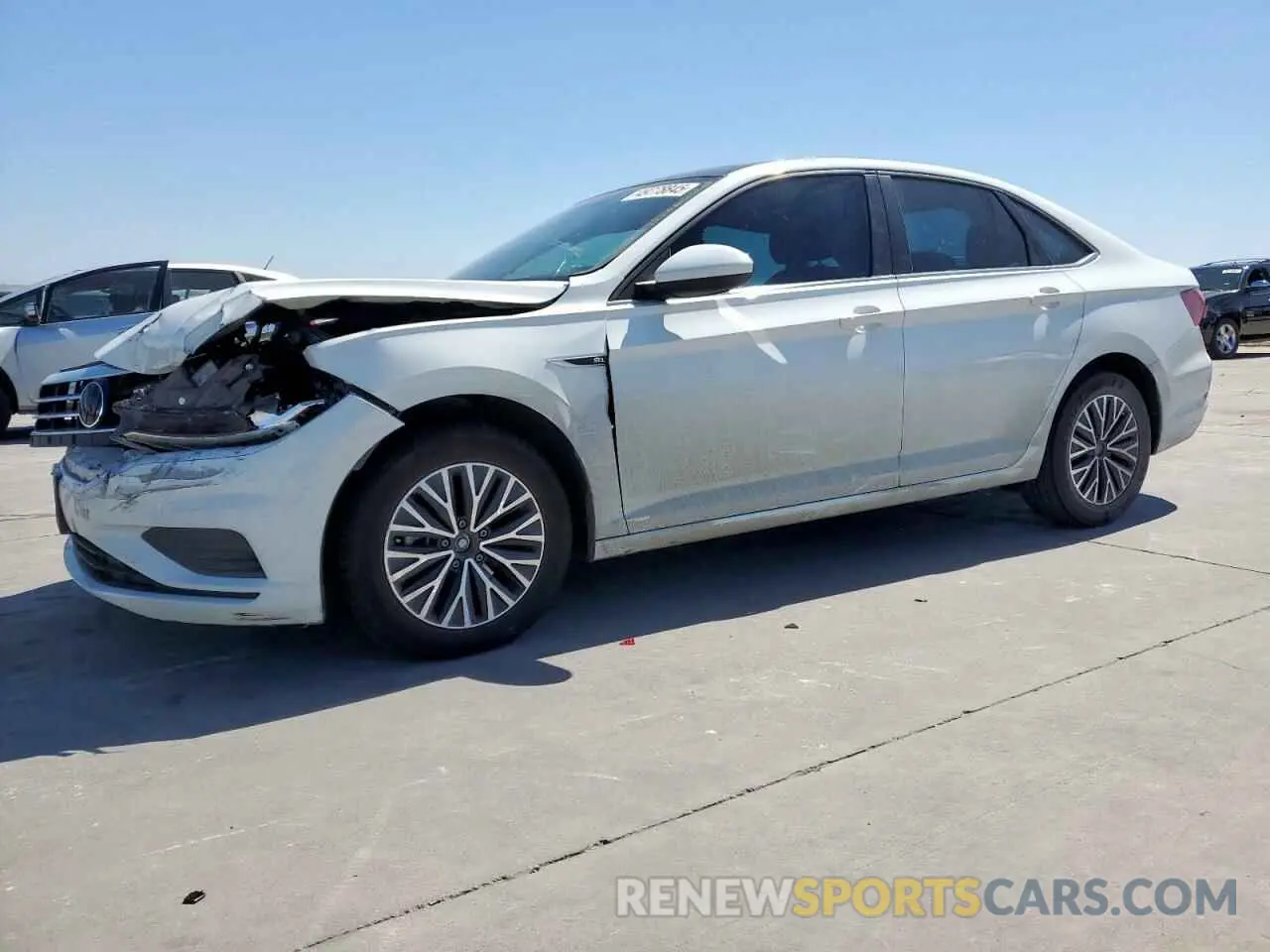 1 Photograph of a damaged car 3VWE57BU9KM078239 VOLKSWAGEN JETTA 2019