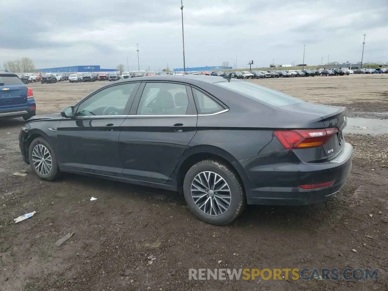 2 Photograph of a damaged car 3VWE57BU9KM152369 VOLKSWAGEN JETTA 2019