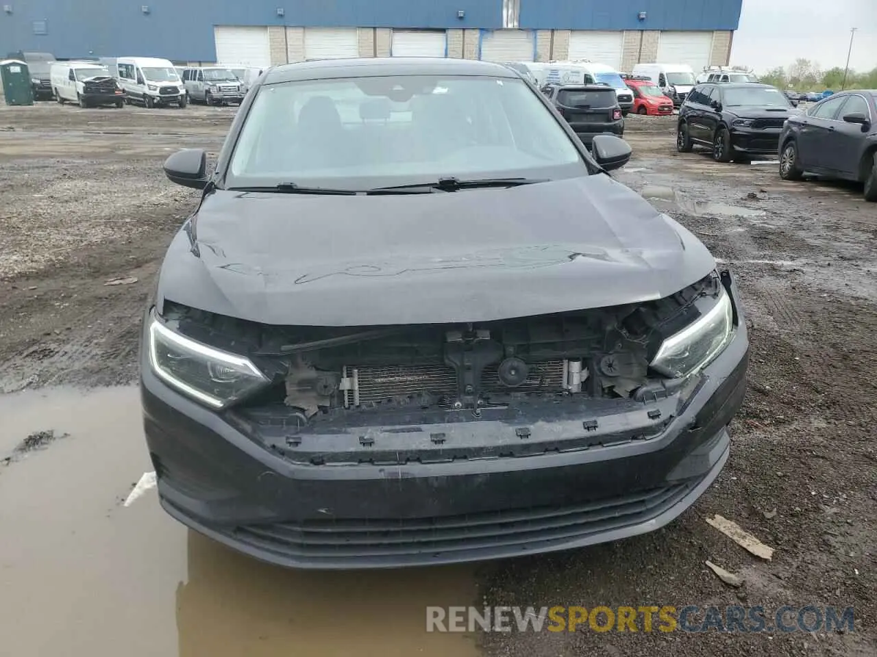 5 Photograph of a damaged car 3VWE57BU9KM152369 VOLKSWAGEN JETTA 2019