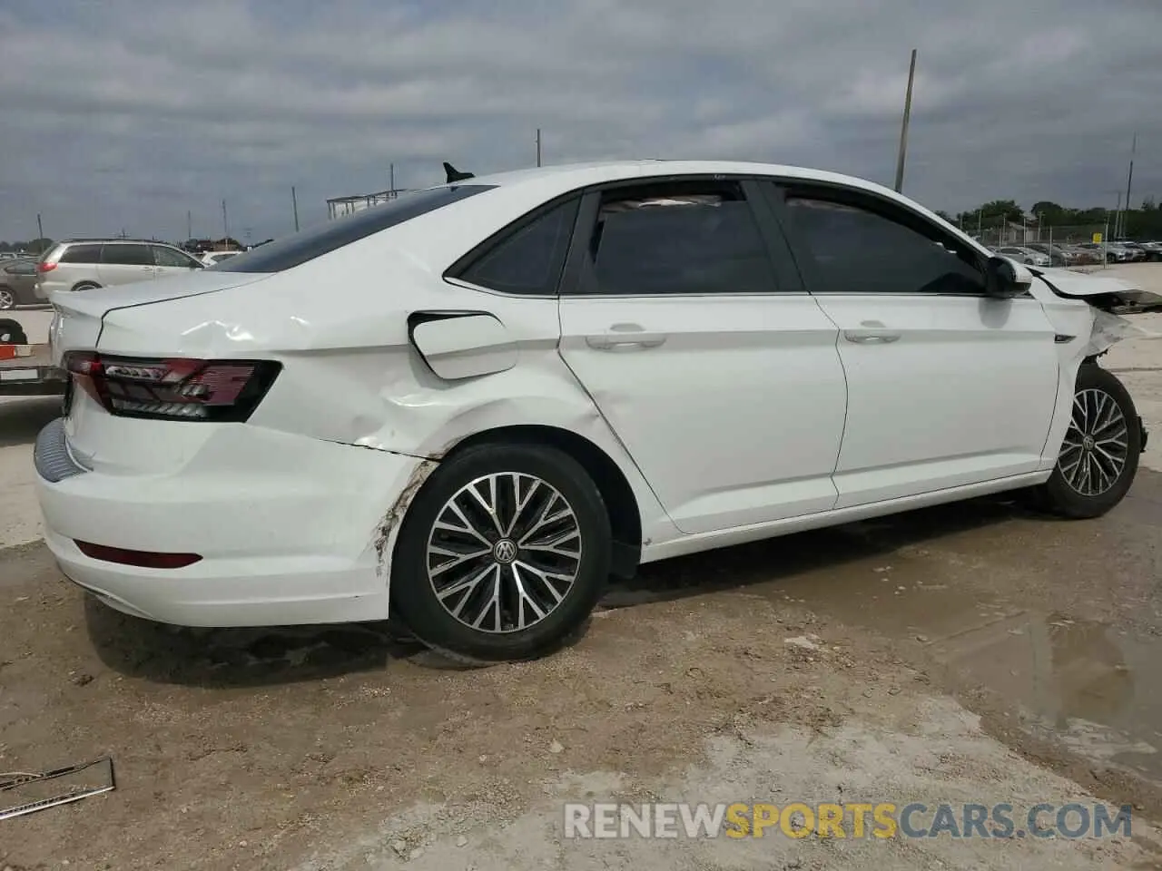 3 Photograph of a damaged car 3VWEB7BU0KM229901 VOLKSWAGEN JETTA 2019