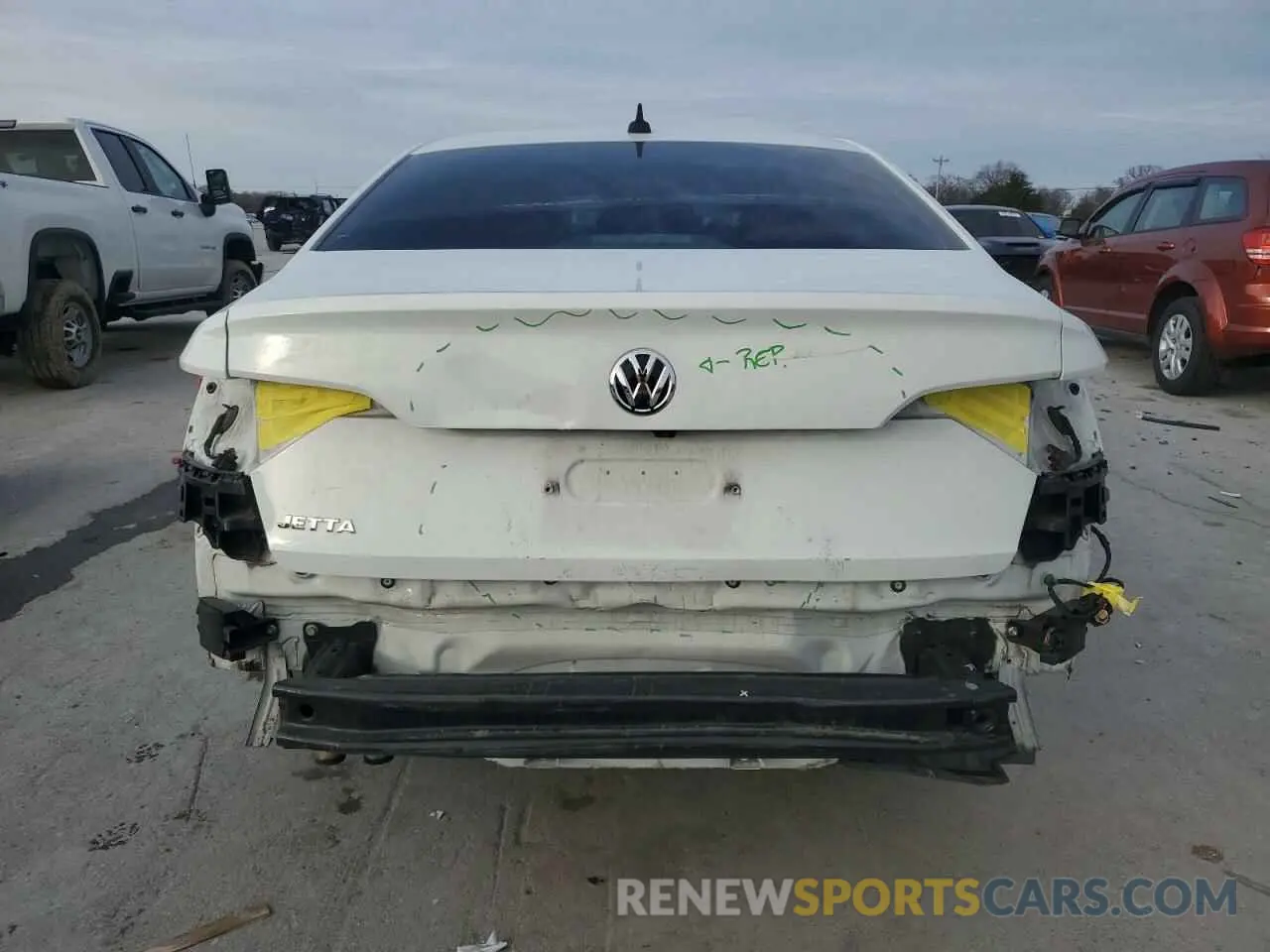 6 Photograph of a damaged car 3VWEB7BU3KM244067 VOLKSWAGEN JETTA 2019