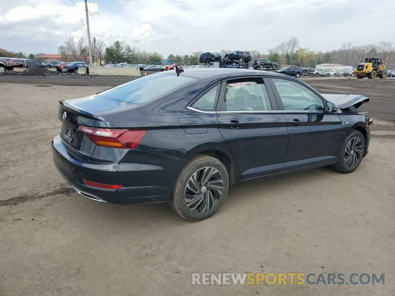 3 Photograph of a damaged car 3VWG57BU3KM013492 VOLKSWAGEN JETTA 2019