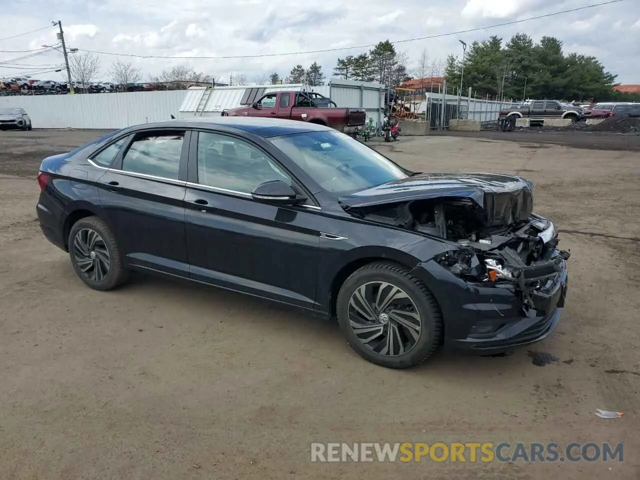 4 Photograph of a damaged car 3VWG57BU3KM013492 VOLKSWAGEN JETTA 2019