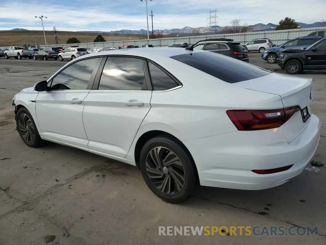 2 Photograph of a damaged car 3VWG57BU3KM216575 VOLKSWAGEN JETTA 2019