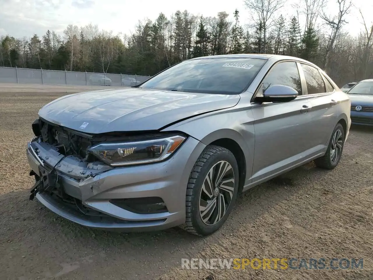 1 Photograph of a damaged car 3VWG57BU5KM193249 VOLKSWAGEN JETTA 2019