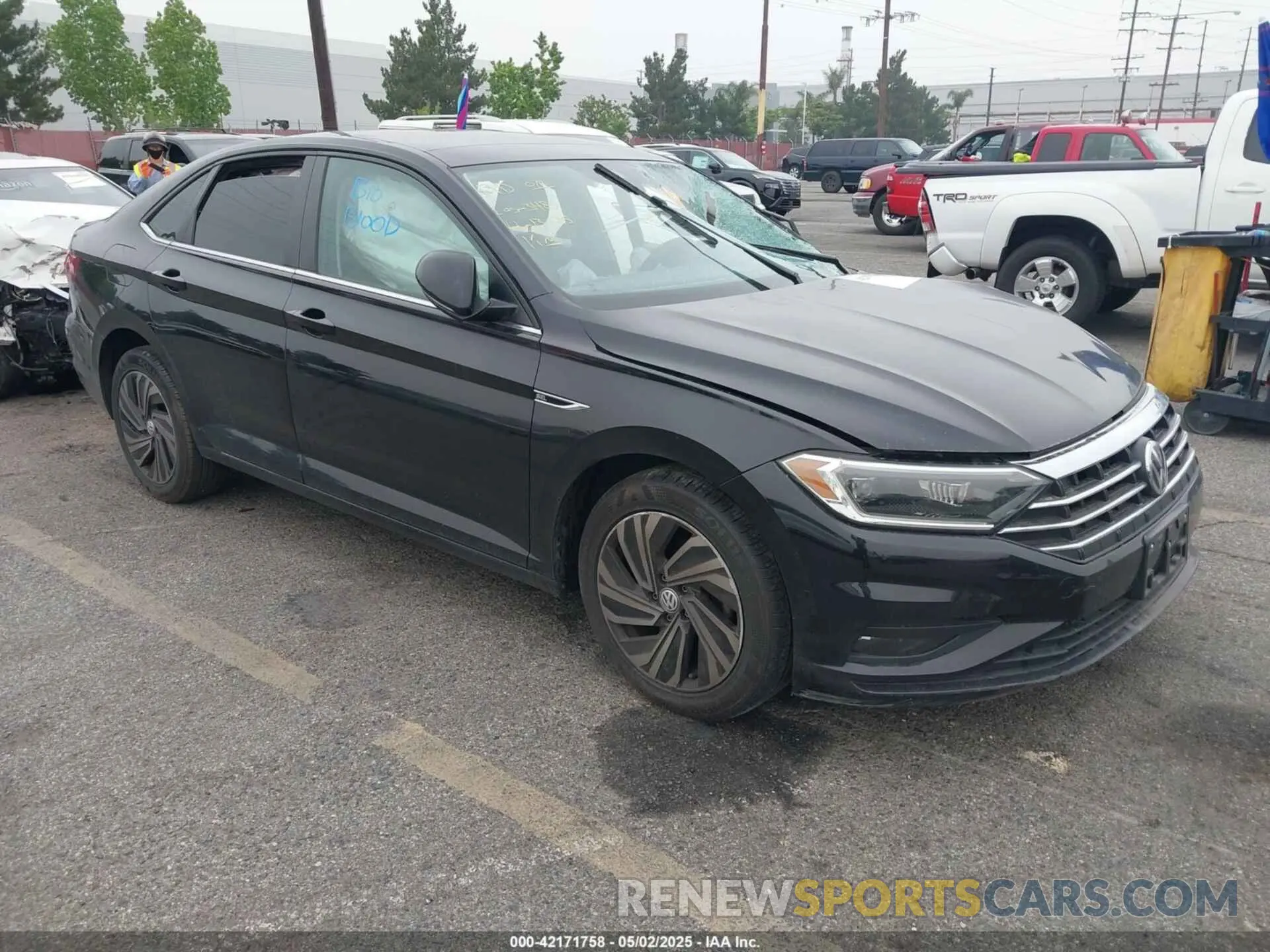 1 Photograph of a damaged car 3VWG57BU8KM087653 VOLKSWAGEN JETTA 2019