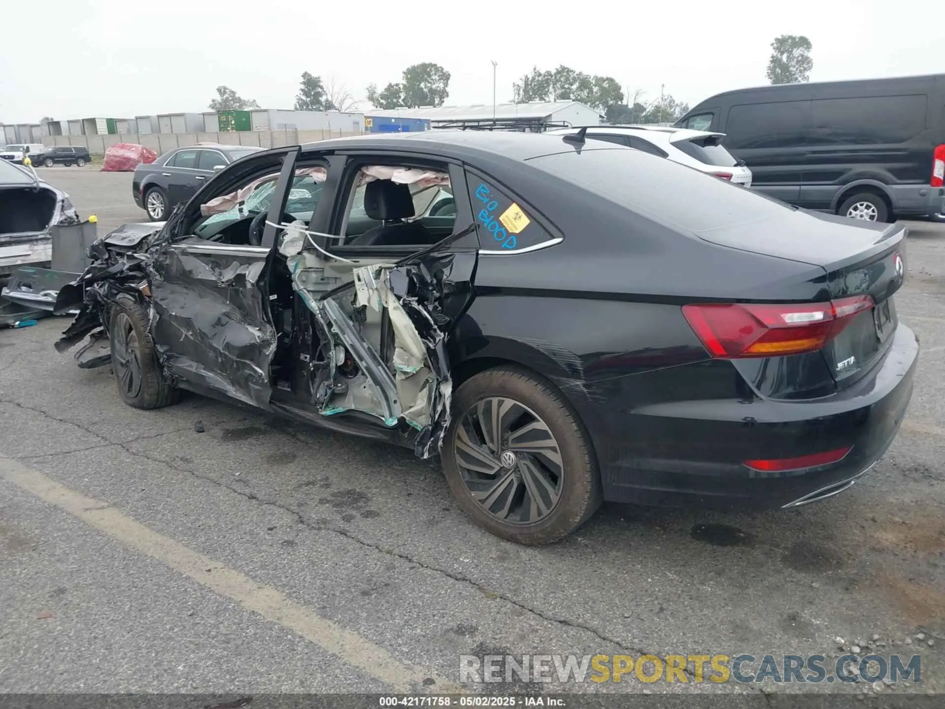 3 Photograph of a damaged car 3VWG57BU8KM087653 VOLKSWAGEN JETTA 2019
