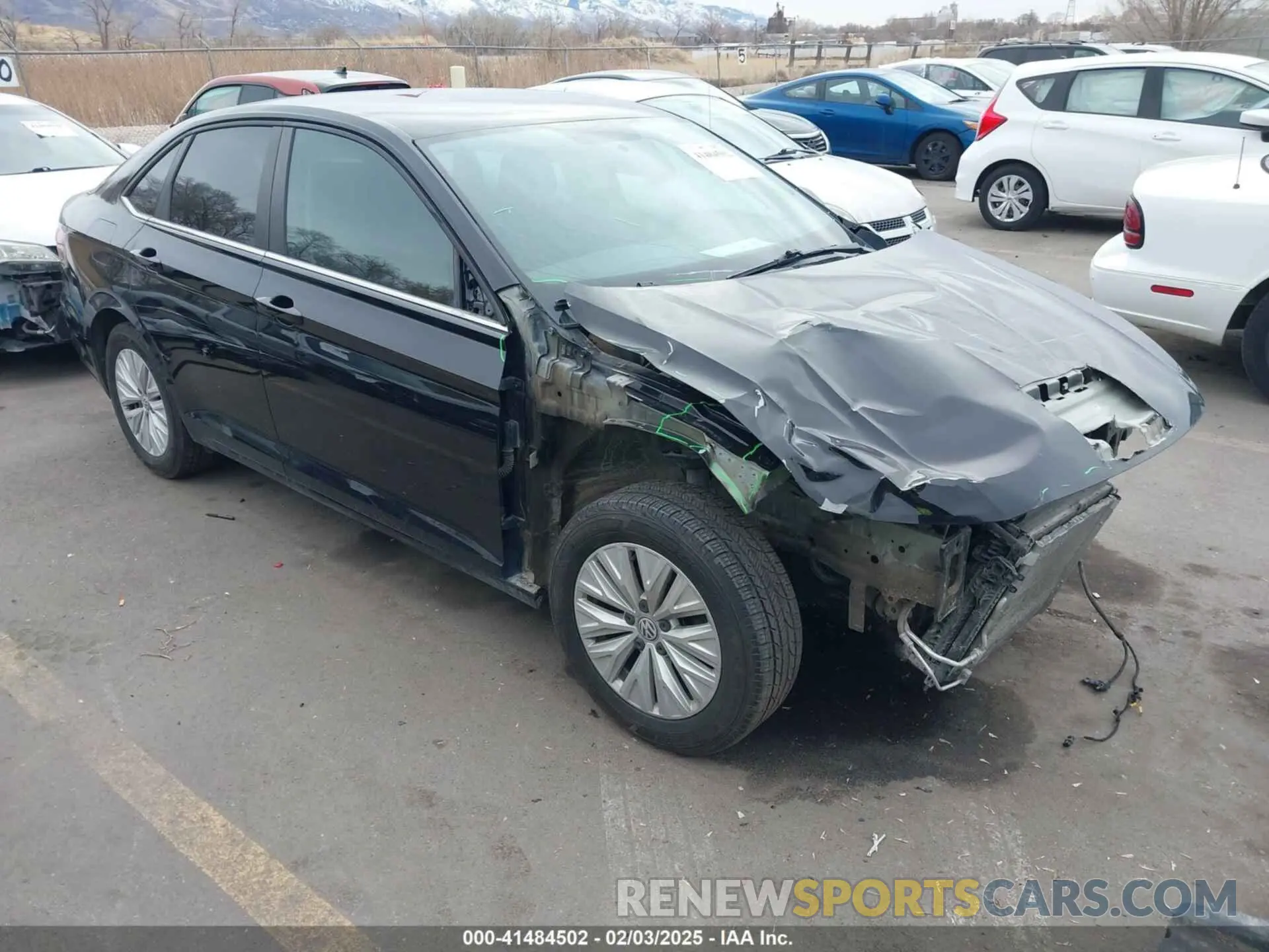 1 Photograph of a damaged car 3VWN57BU1KM018794 VOLKSWAGEN JETTA 2019