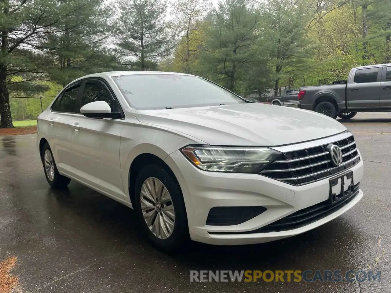 1 Photograph of a damaged car 3VWN57BU2KM216896 VOLKSWAGEN JETTA 2019