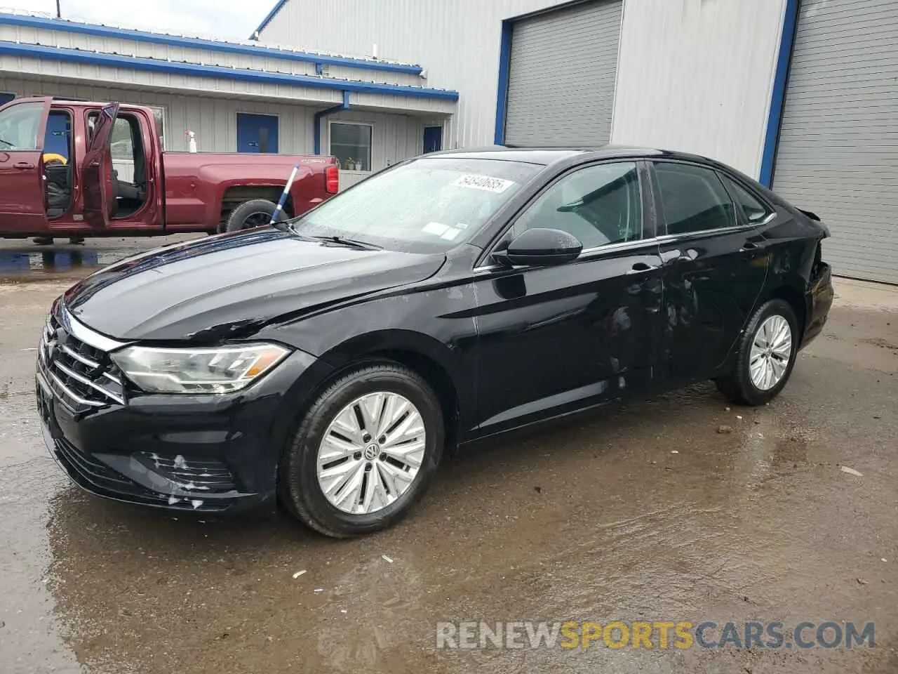 1 Photograph of a damaged car 3VWN57BU3KM107038 VOLKSWAGEN JETTA 2019