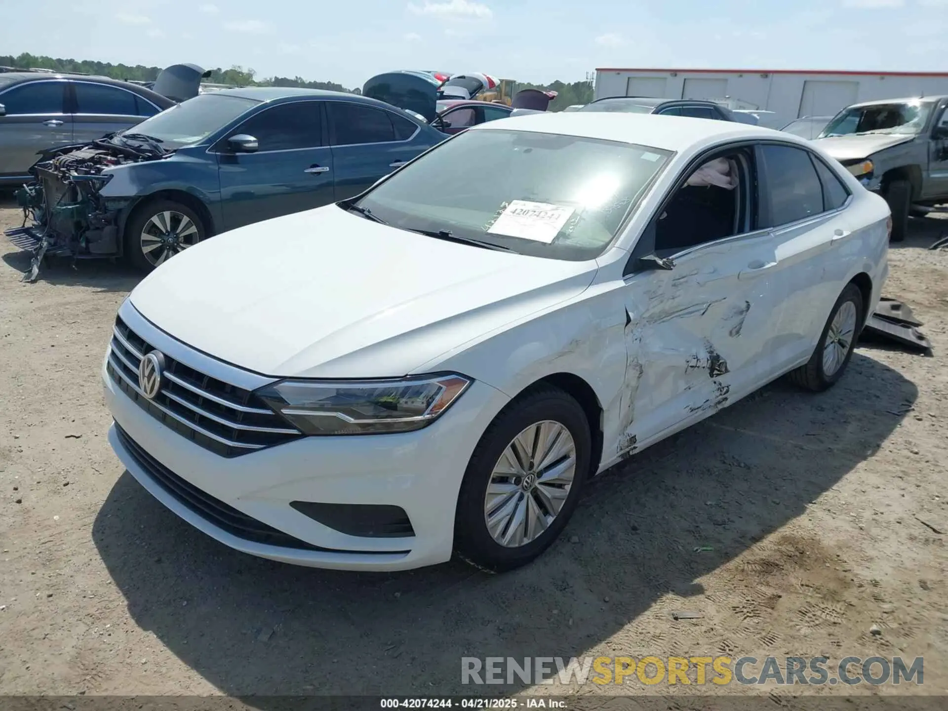 2 Фотография поврежденного автомобиля 3VWN57BU4KM112040 VOLKSWAGEN JETTA 2019
