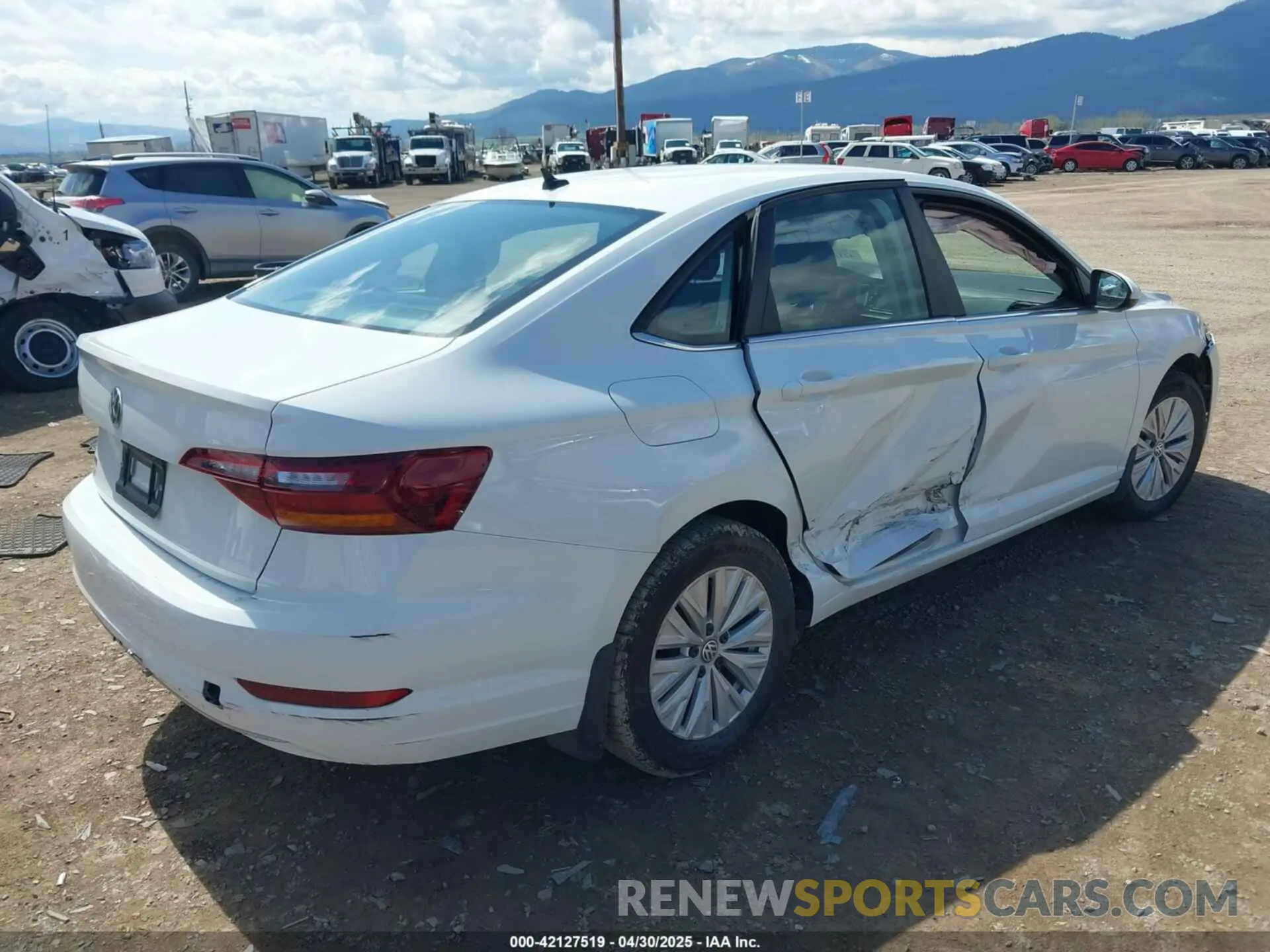 4 Фотография поврежденного автомобиля 3VWN57BU6KM238724 VOLKSWAGEN JETTA 2019
