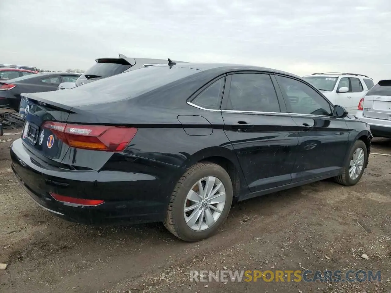 3 Photograph of a damaged car 3VWN57BU7KM119757 VOLKSWAGEN JETTA 2019
