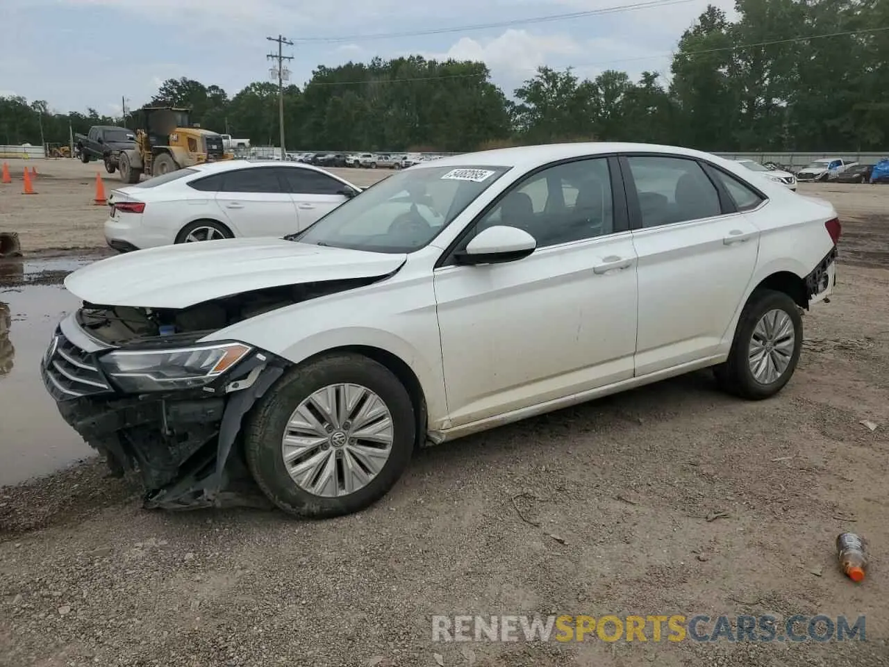 1 Photograph of a damaged car 3VWN57BU8KM110856 VOLKSWAGEN JETTA 2019