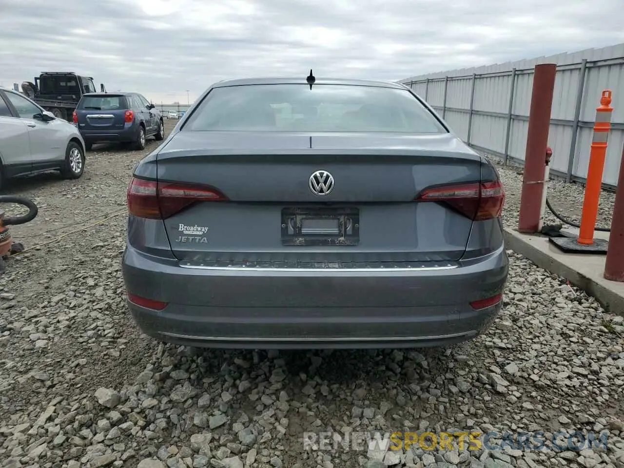 6 Photograph of a damaged car 3VWN57BU9KM251614 VOLKSWAGEN JETTA 2019