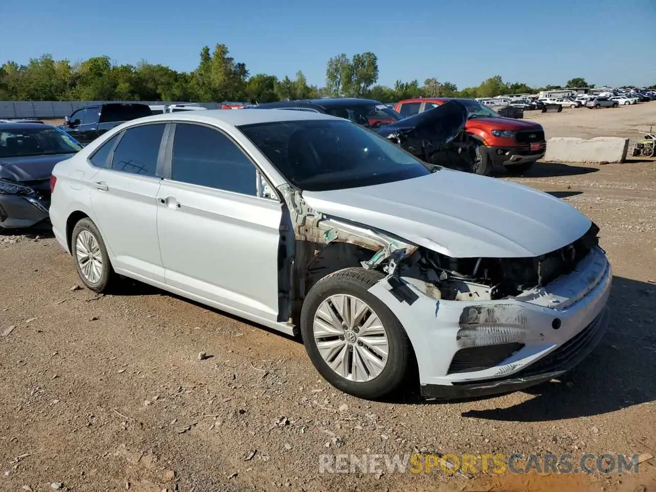 4 Photograph of a damaged car 3VWN57BUXKM007339 VOLKSWAGEN JETTA 2019