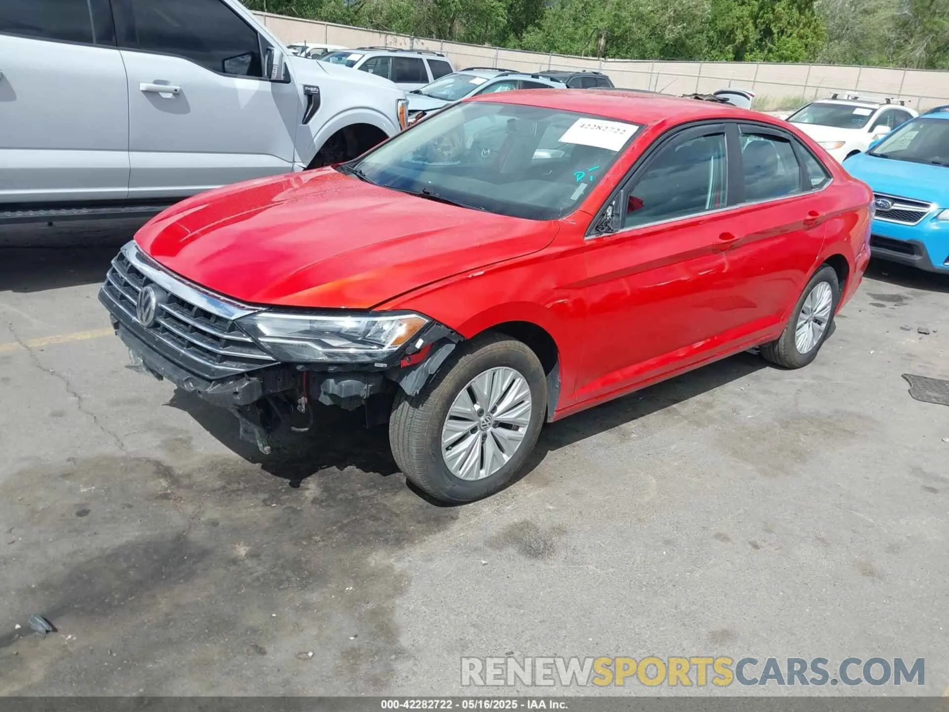 2 Photograph of a damaged car 3VWN57BUXKM079982 VOLKSWAGEN JETTA 2019
