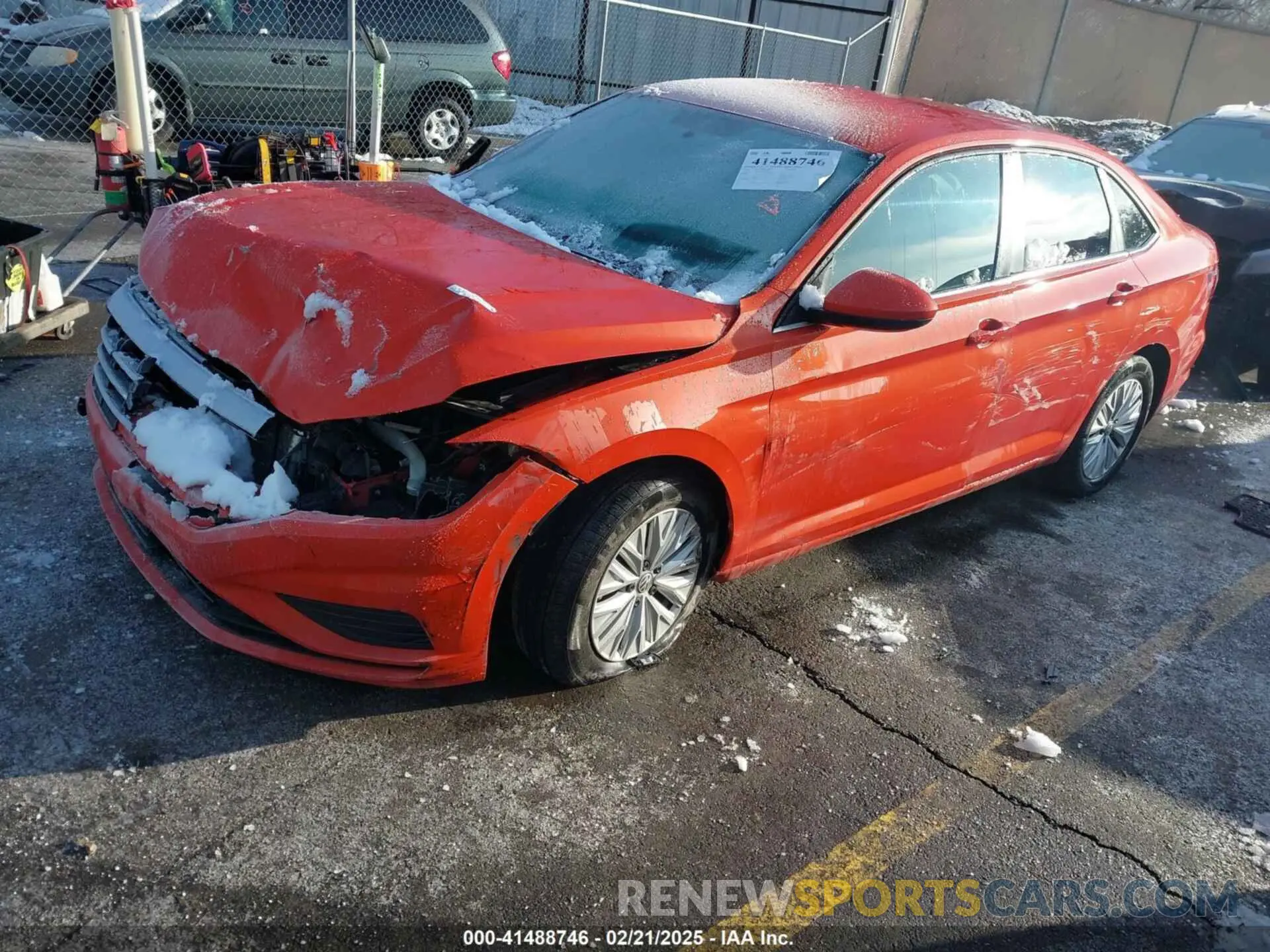 2 Фотография поврежденного автомобиля 3VWN57BUXKM236233 VOLKSWAGEN JETTA 2019