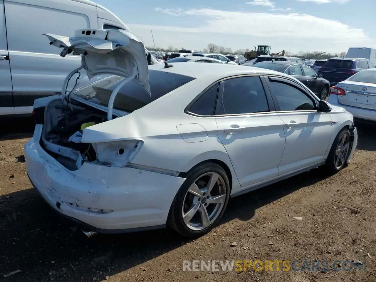3 Photograph of a damaged car 3VW6T7BUXLM089827 VOLKSWAGEN JETTA 2020
