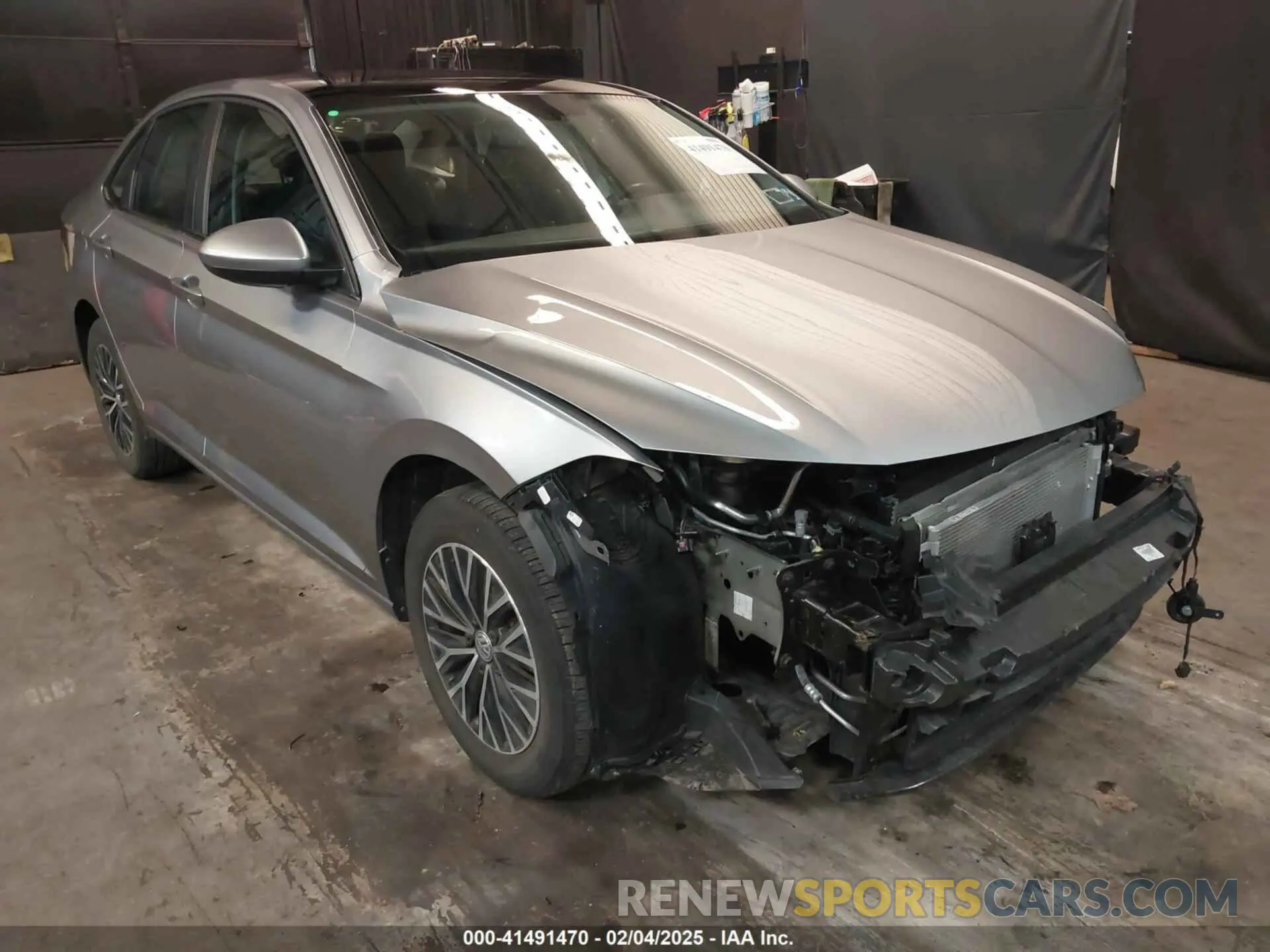 1 Photograph of a damaged car 3VWC57BU0LM081152 VOLKSWAGEN JETTA 2020