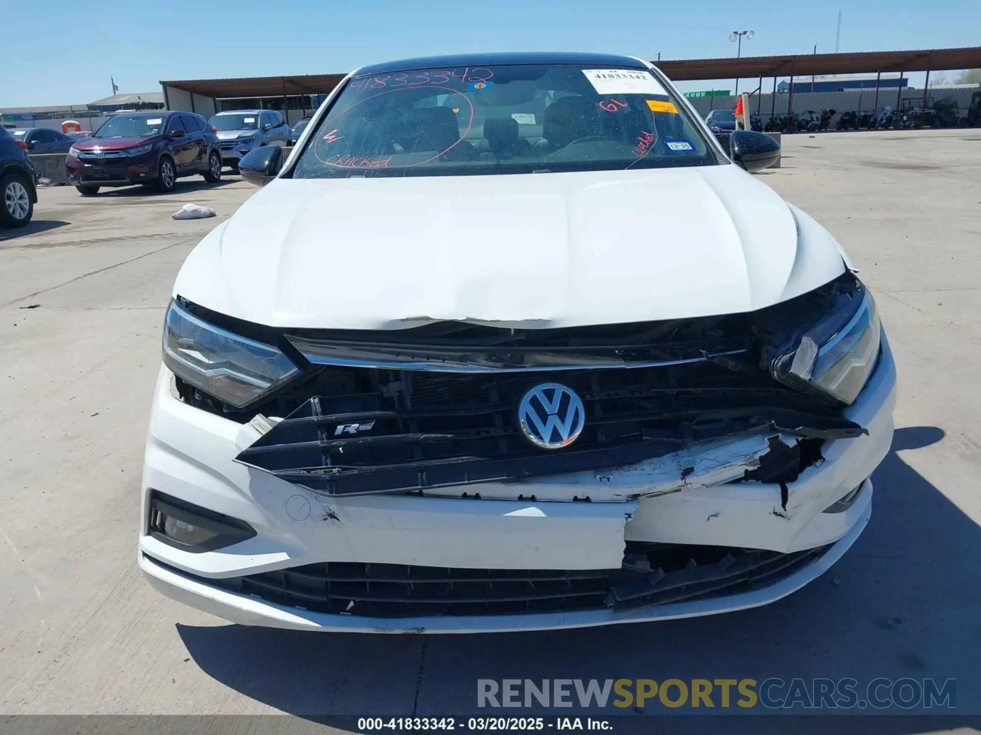 6 Фотография поврежденного автомобиля 3VWC57BU0LM085847 VOLKSWAGEN JETTA 2020