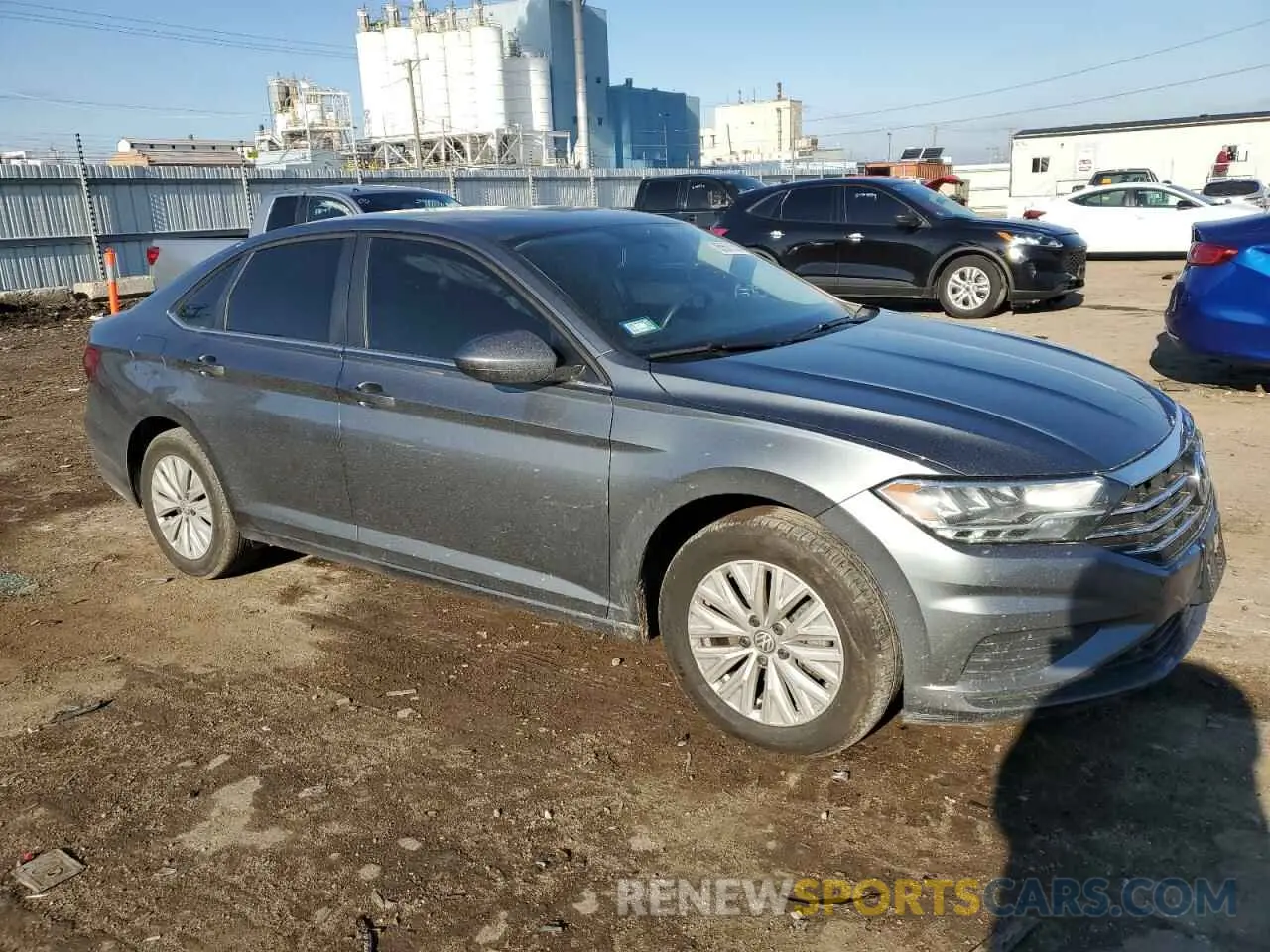 4 Фотография поврежденного автомобиля 3VWC57BU5LM078280 VOLKSWAGEN JETTA 2020