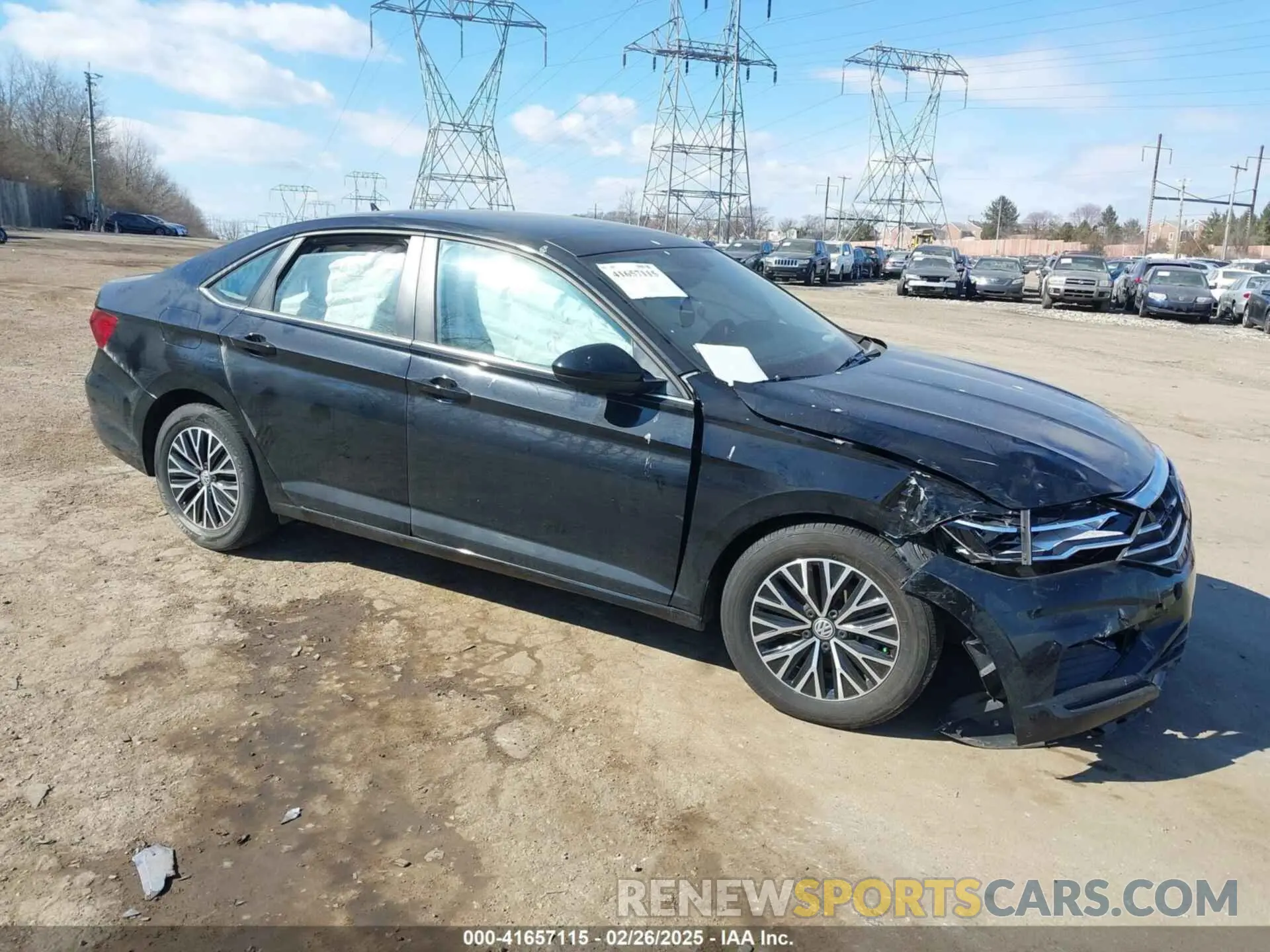 1 Photograph of a damaged car 3VWC57BU7LM098918 VOLKSWAGEN JETTA 2020