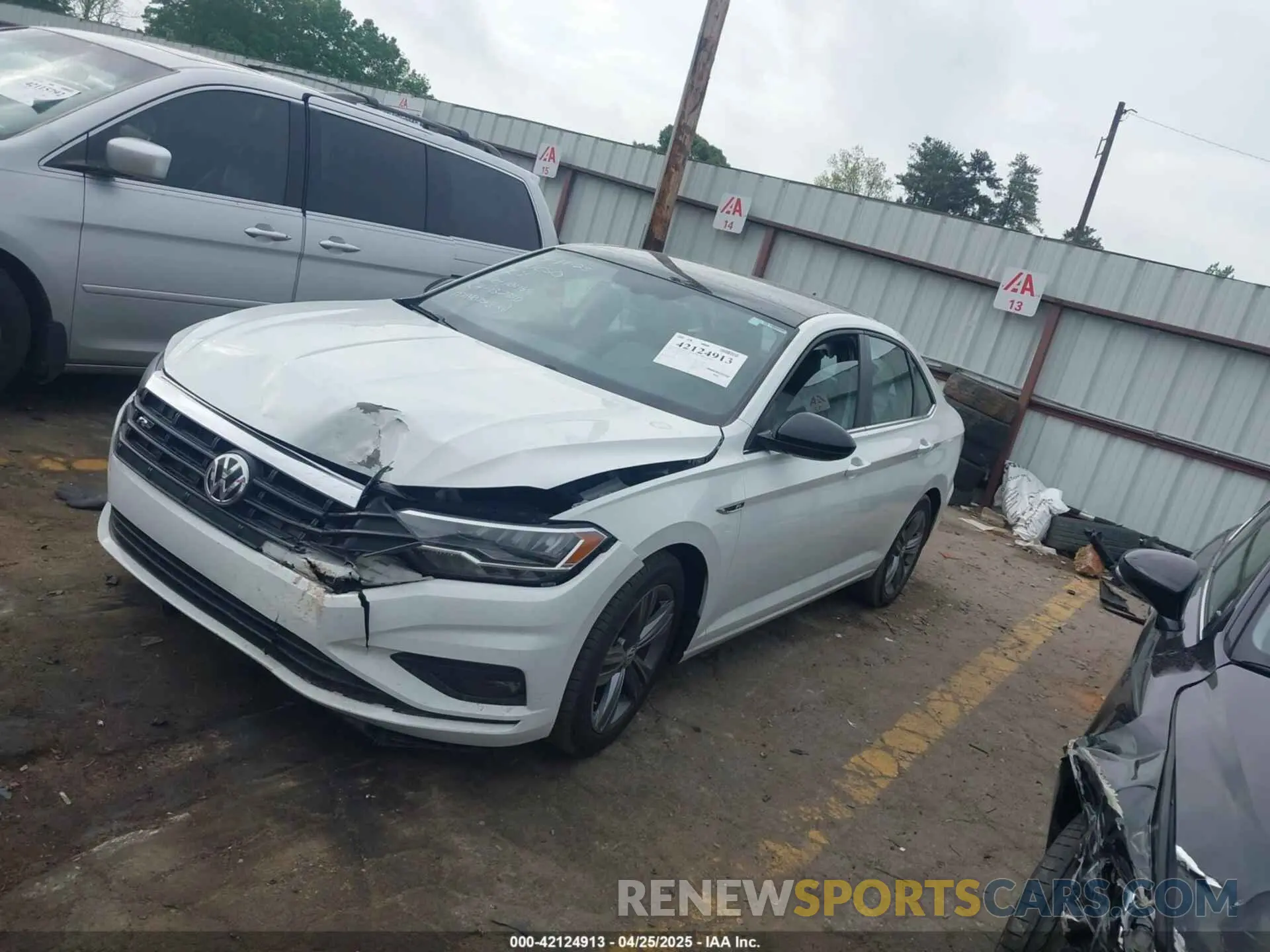 2 Photograph of a damaged car 3VWC57BU9LM101169 VOLKSWAGEN JETTA 2020