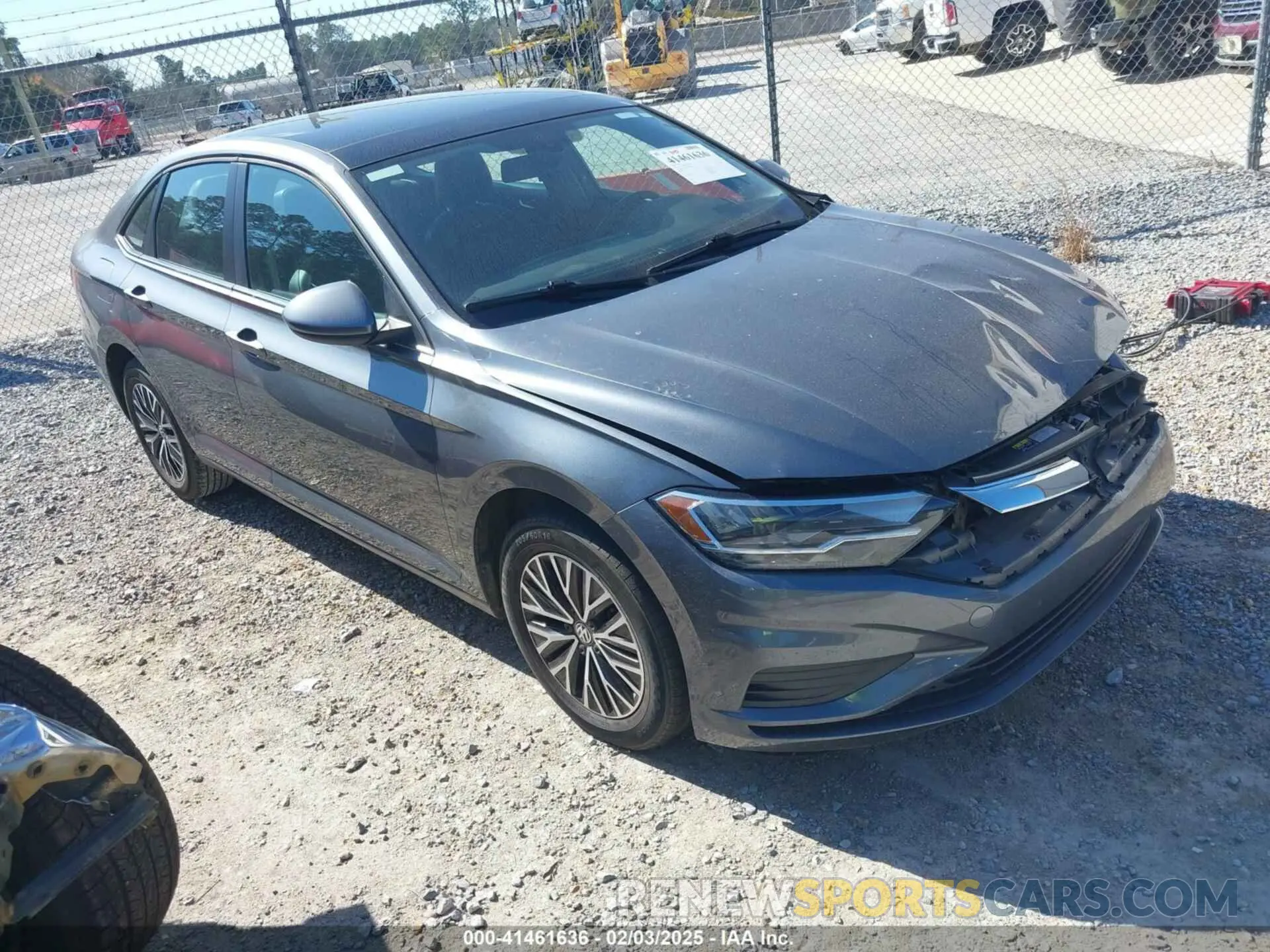 1 Photograph of a damaged car 3VWCB7BU0LM002863 VOLKSWAGEN JETTA 2020