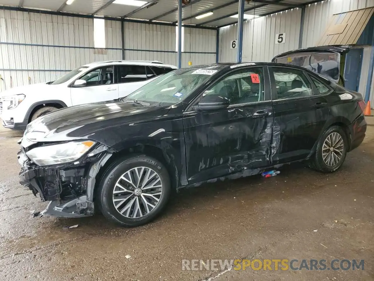 1 Photograph of a damaged car 3VWCB7BU0LM008047 VOLKSWAGEN JETTA 2020