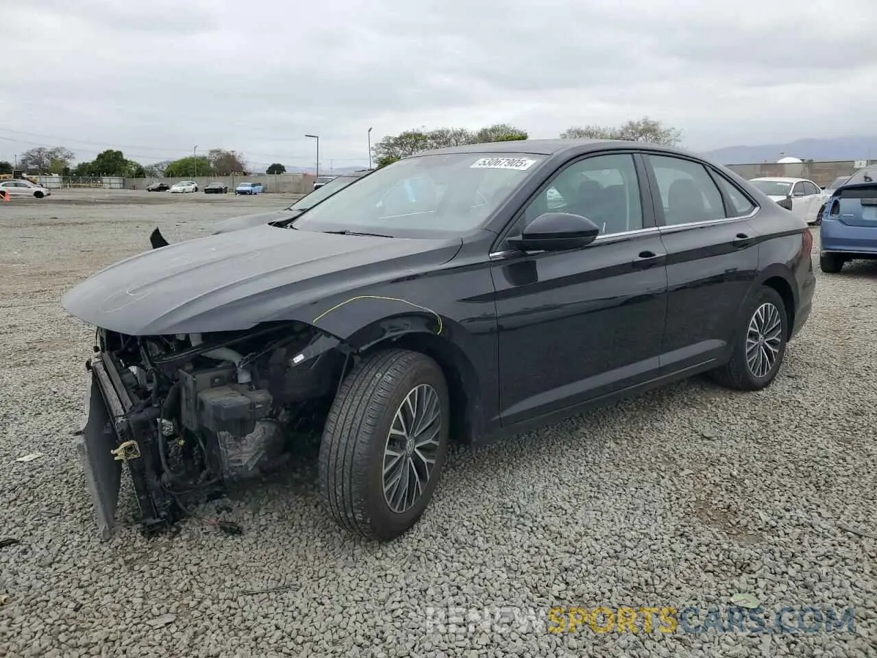 1 Photograph of a damaged car 3VWCB7BU0LM054641 VOLKSWAGEN JETTA 2020