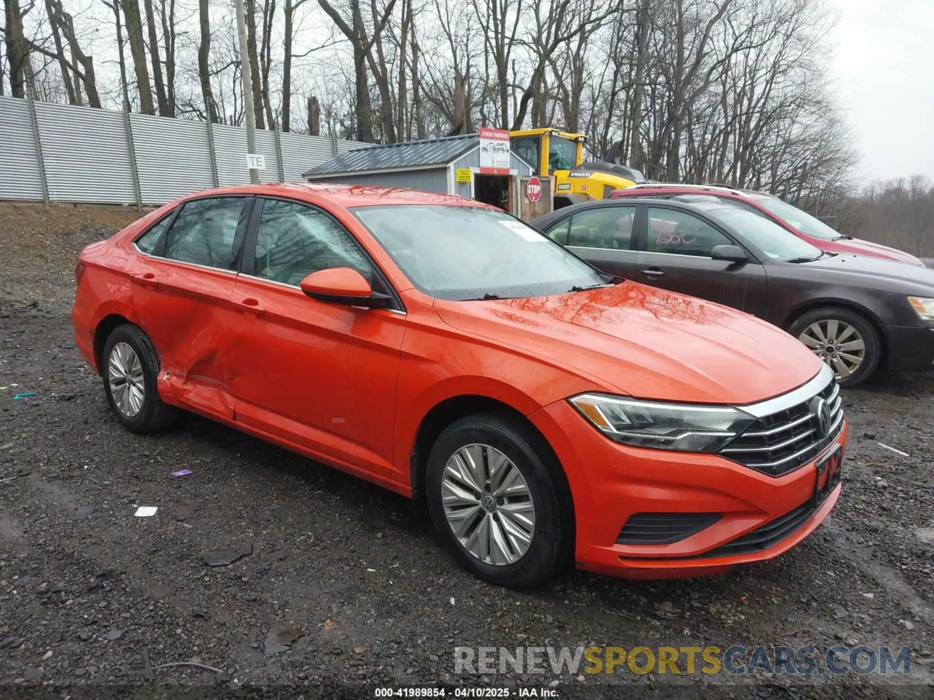 1 Photograph of a damaged car 3VWCB7BU1LM047424 VOLKSWAGEN JETTA 2020